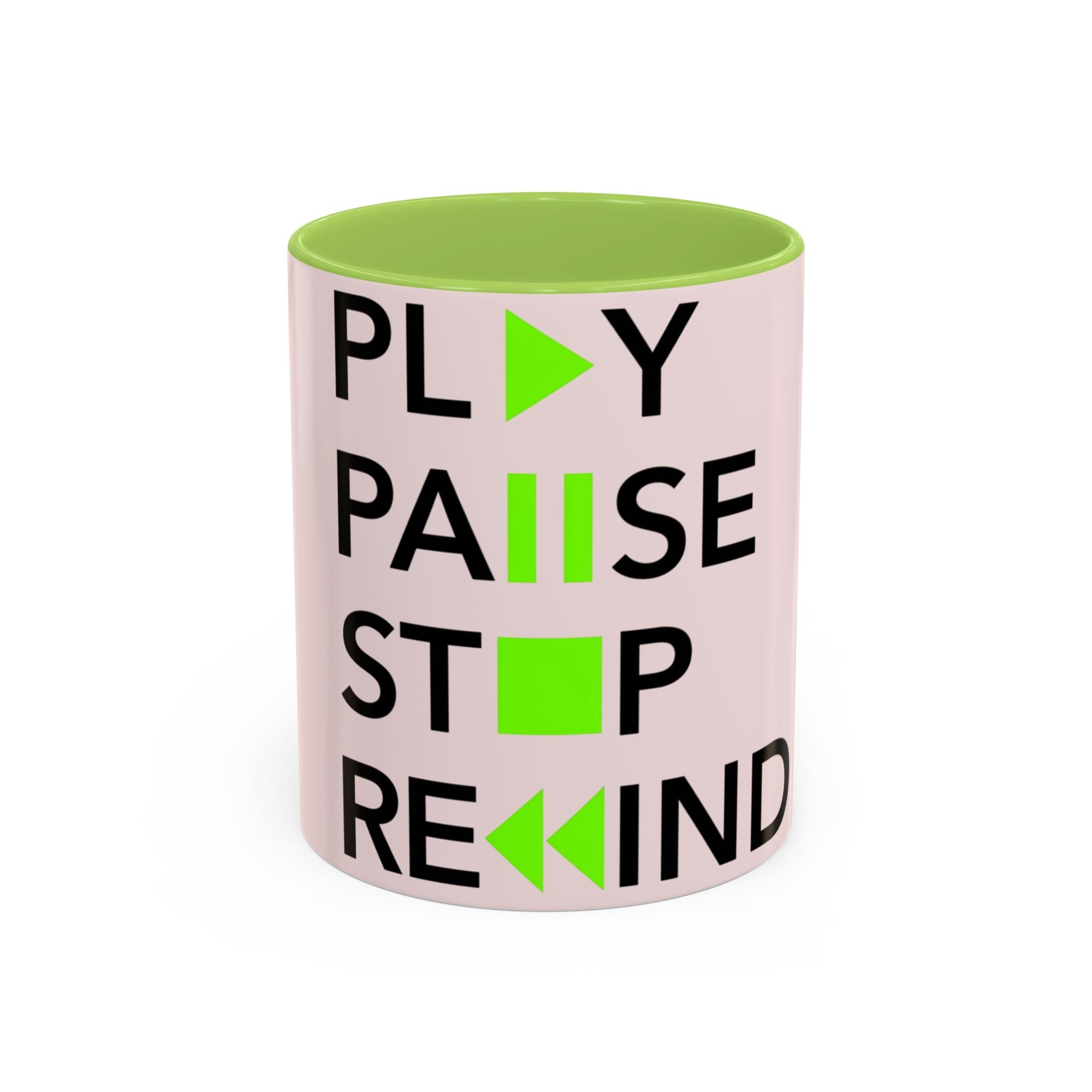 Play Pause Stop Rewind — Coffee Mug
