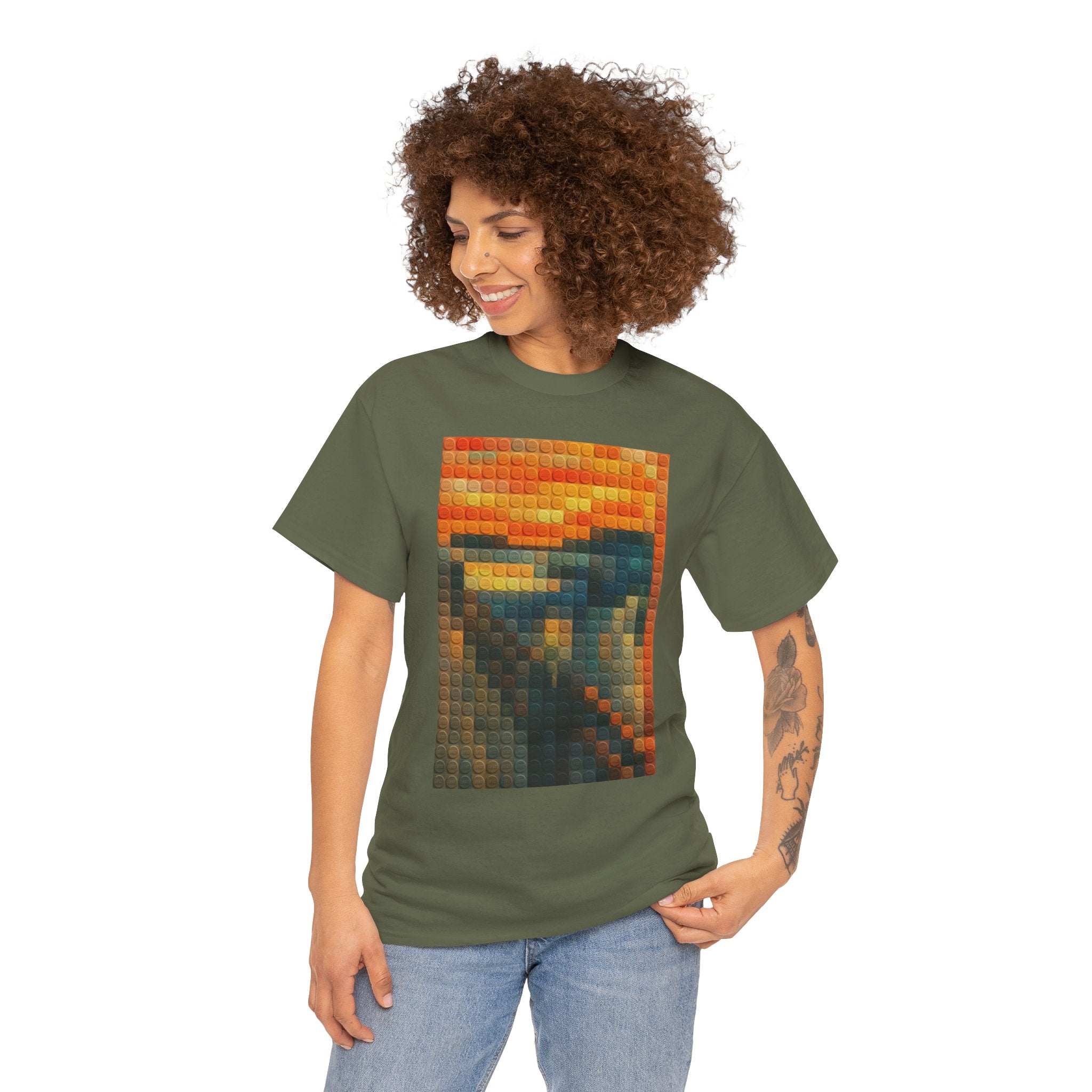 Pixelated Scream — T-Shirt