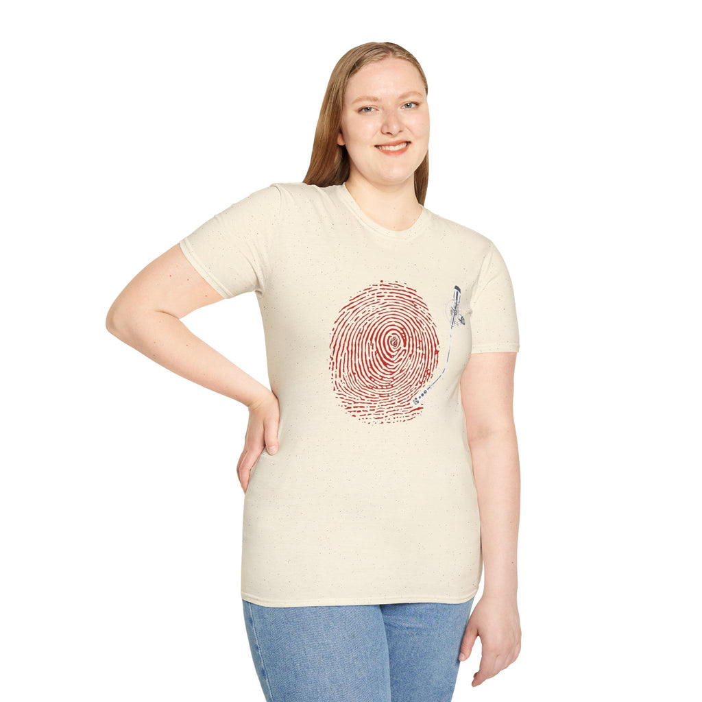 Fingerprint Turntable — T-Shirt