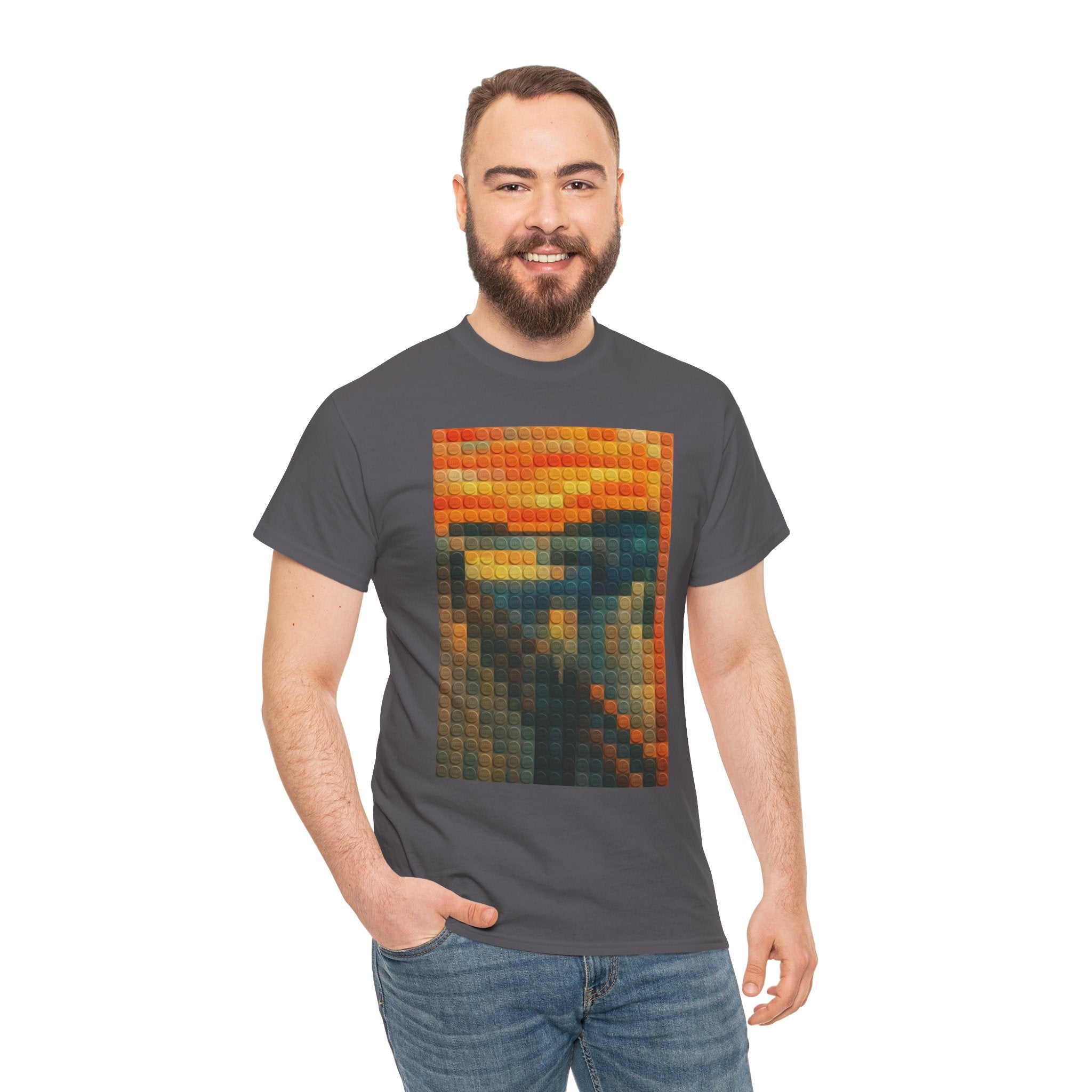 Pixelated Scream — T-Shirt