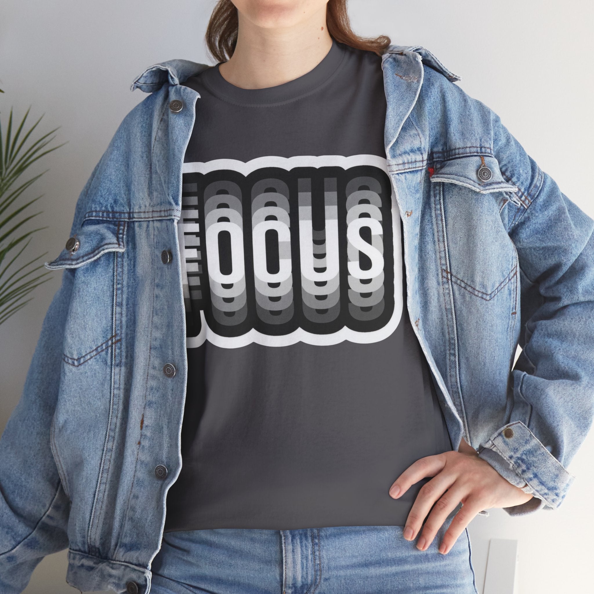 Focus Optical Illusion — T Shirt