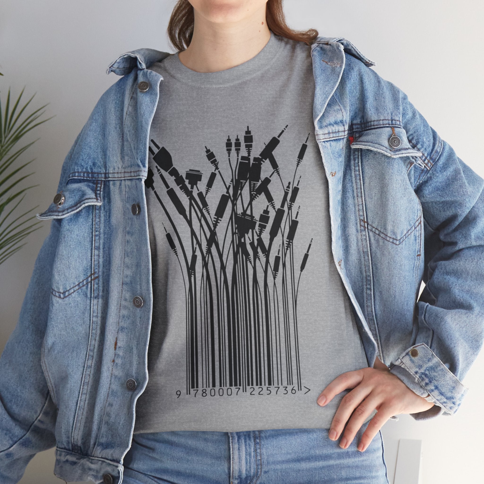 Barcode Wildflowers — T-Shirt