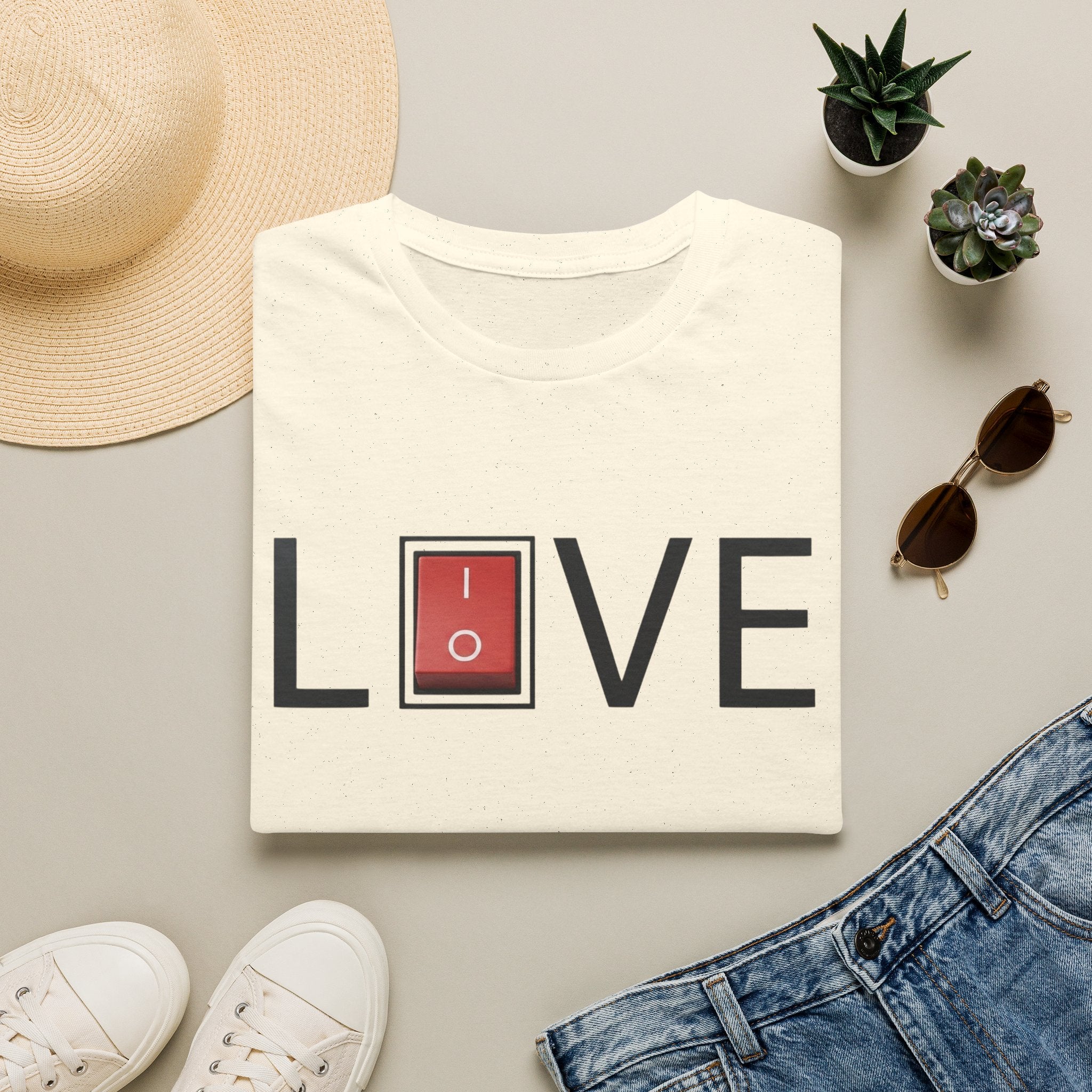 LOVE-LIVE with Red Switch — T-Shirt