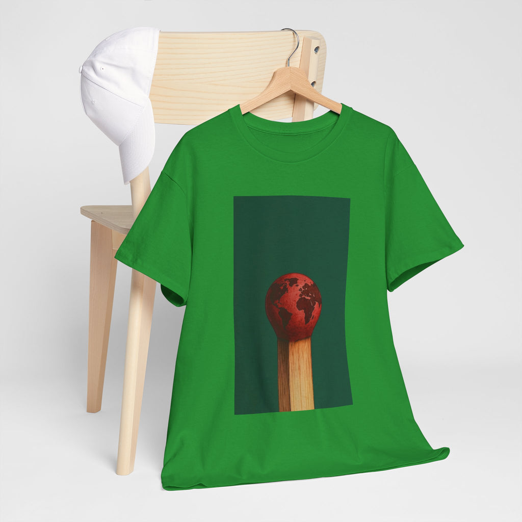 Matchstick Earth — T‑Shirt