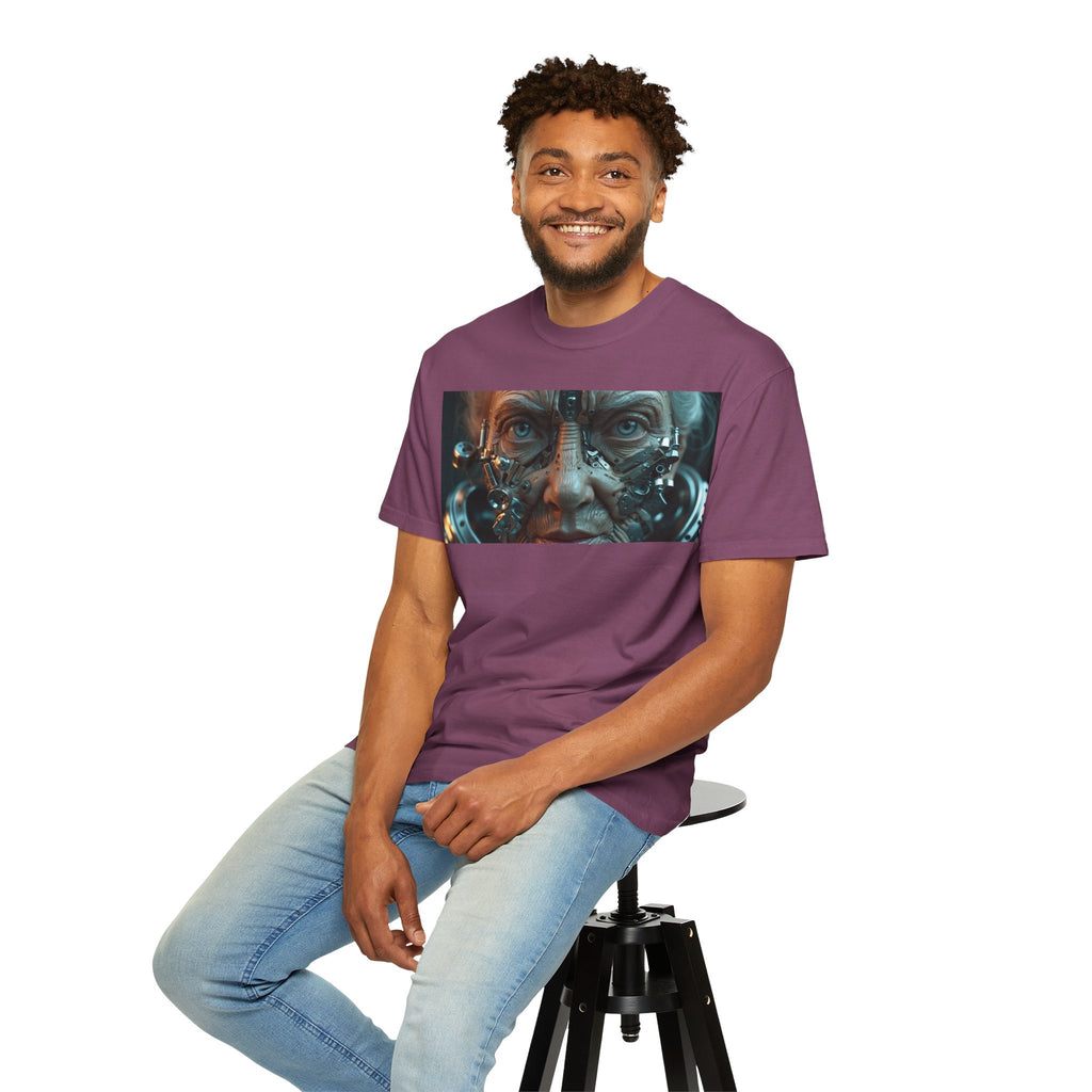 Cybernetic Old Face —T‑Shirt