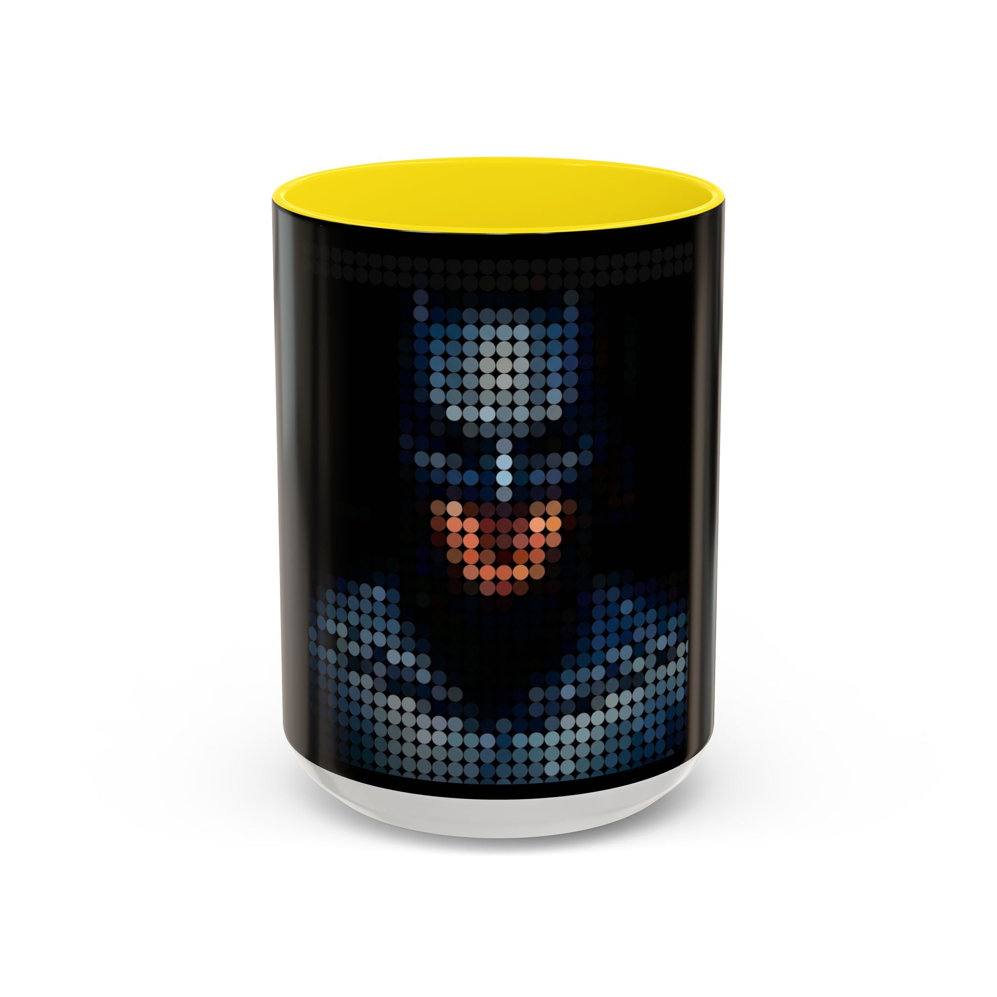 Pixel Art Dark Knight — Coffee Mug