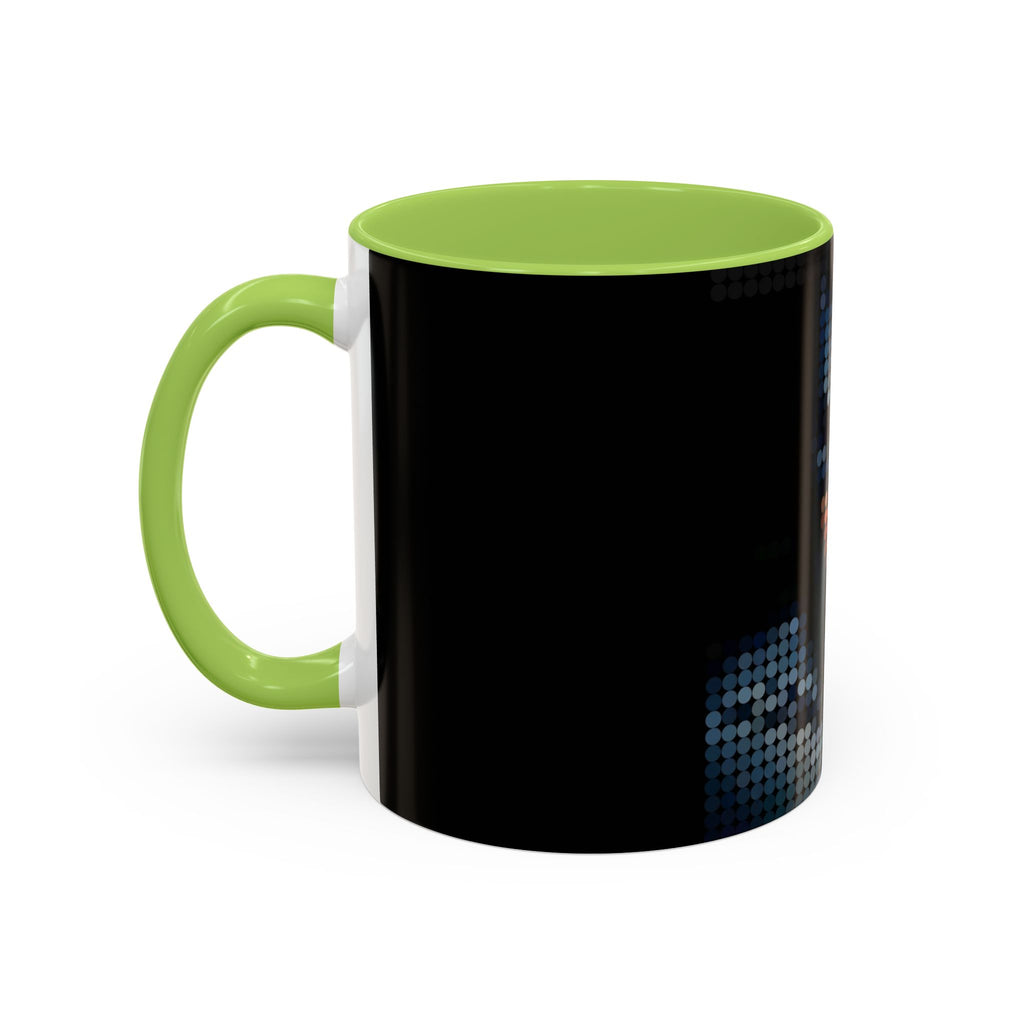 Pixel Art Dark Knight — Coffee Mug