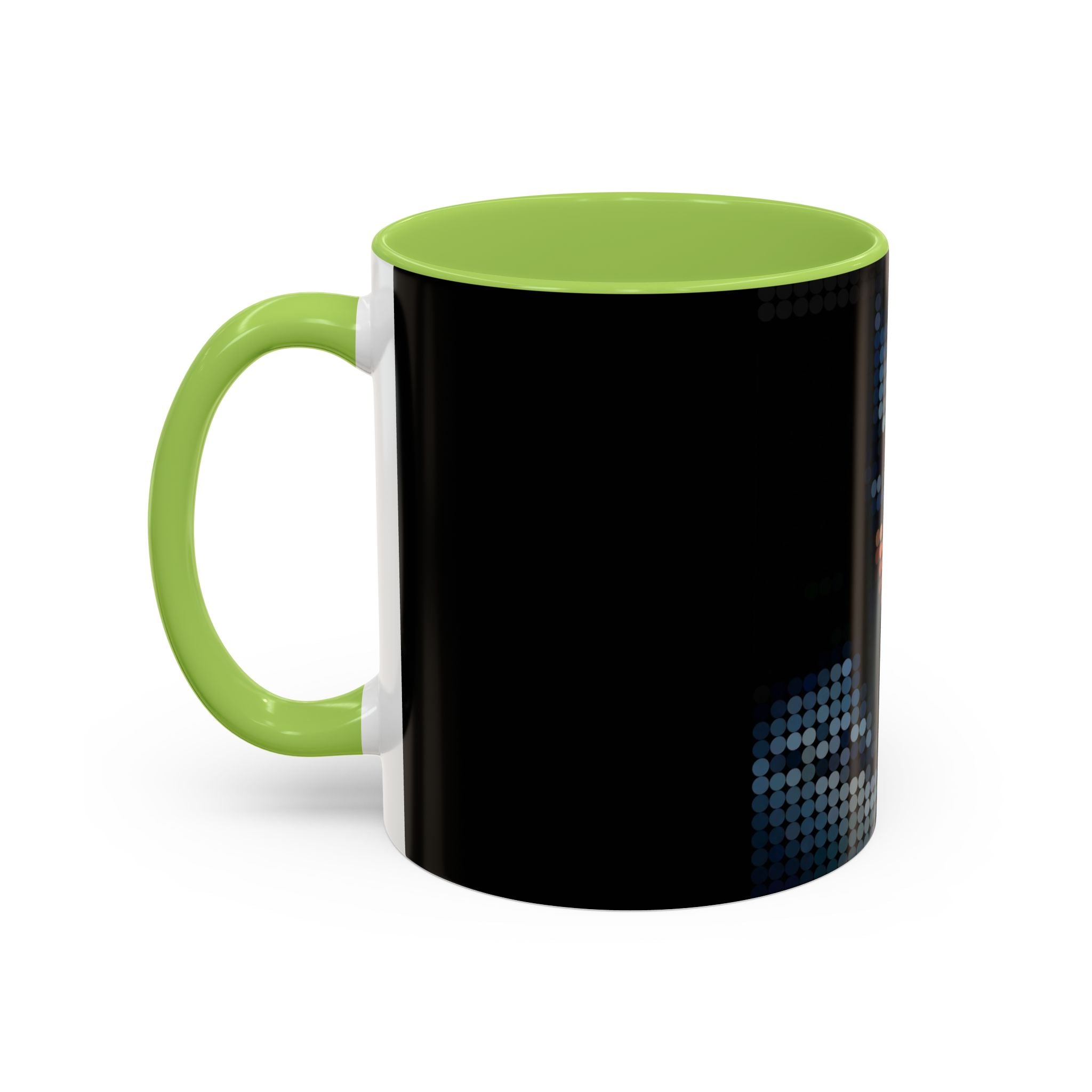Pixel Art Dark Knight — Coffee Mug