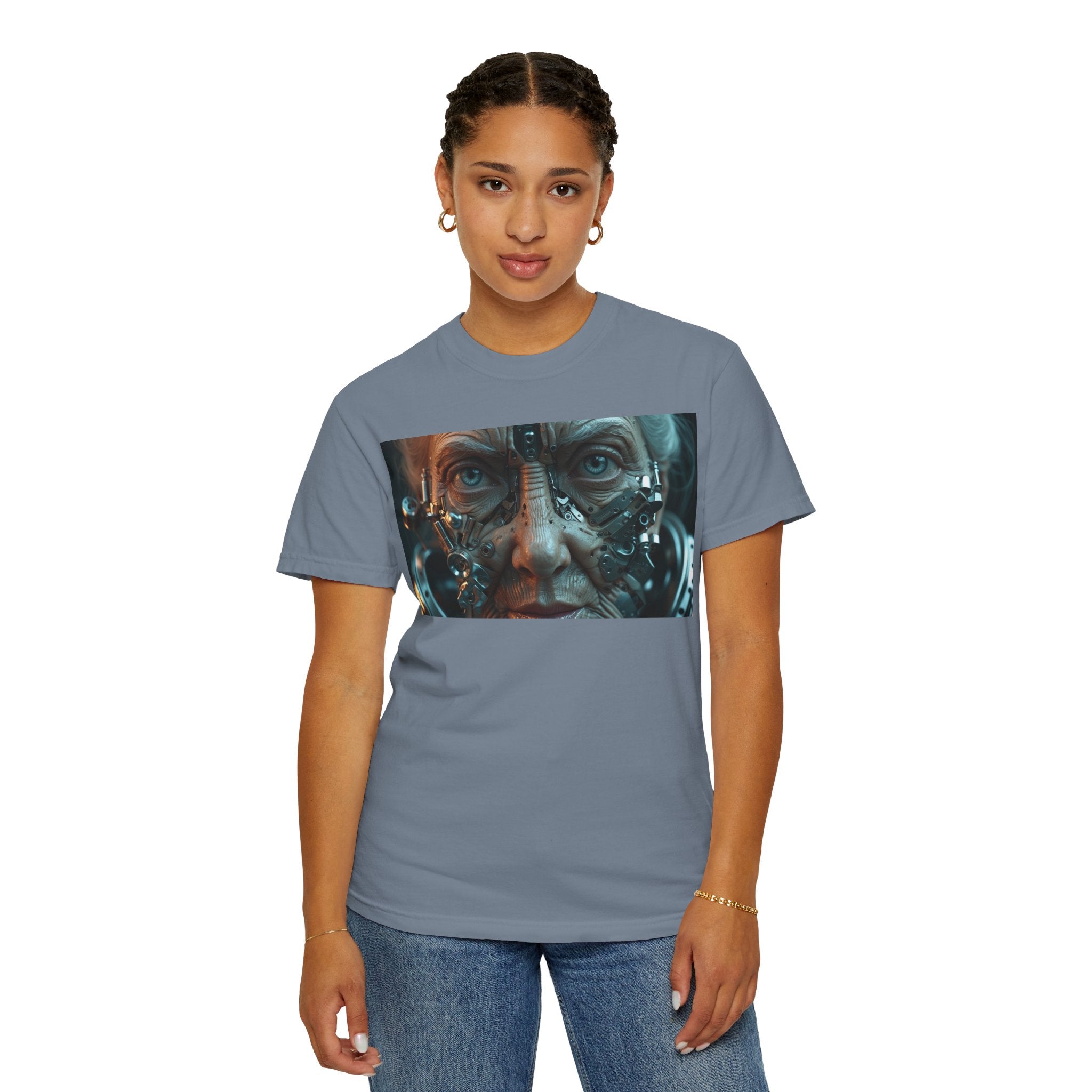 Cybernetic Old Face —T‑Shirt