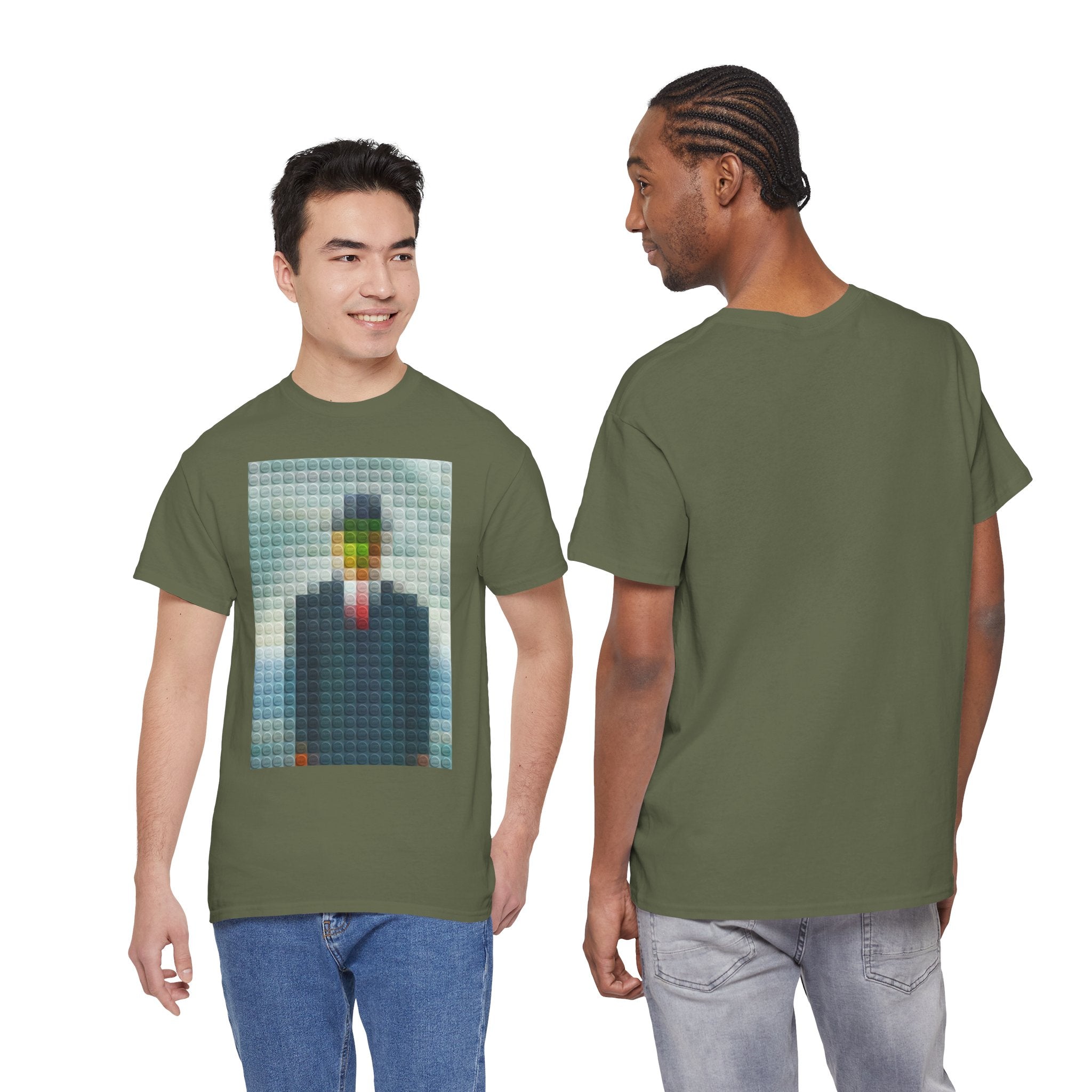 Surreal Pixelated Man - T-Shirt
