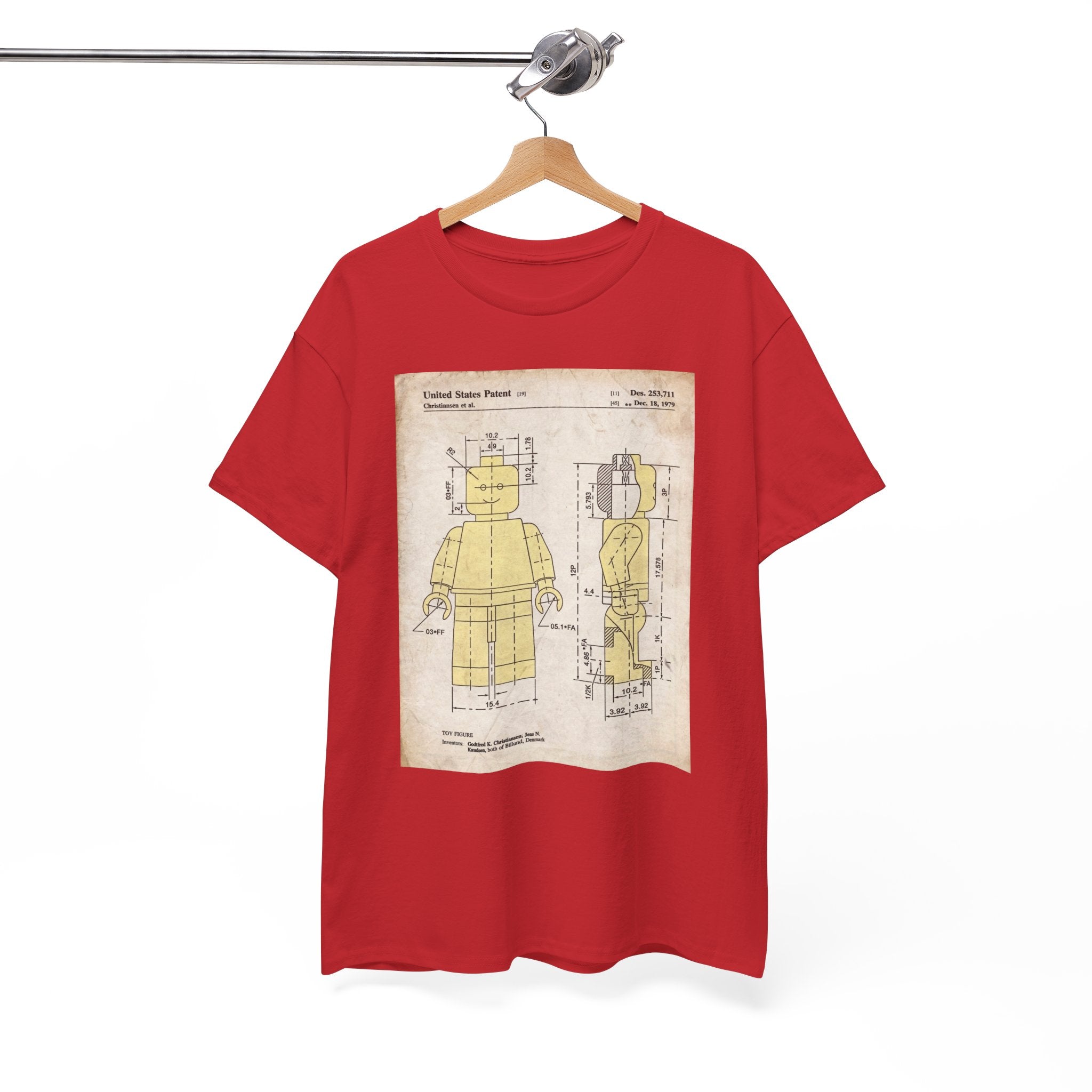 Lego Minifigure Patent — T‑Shirt