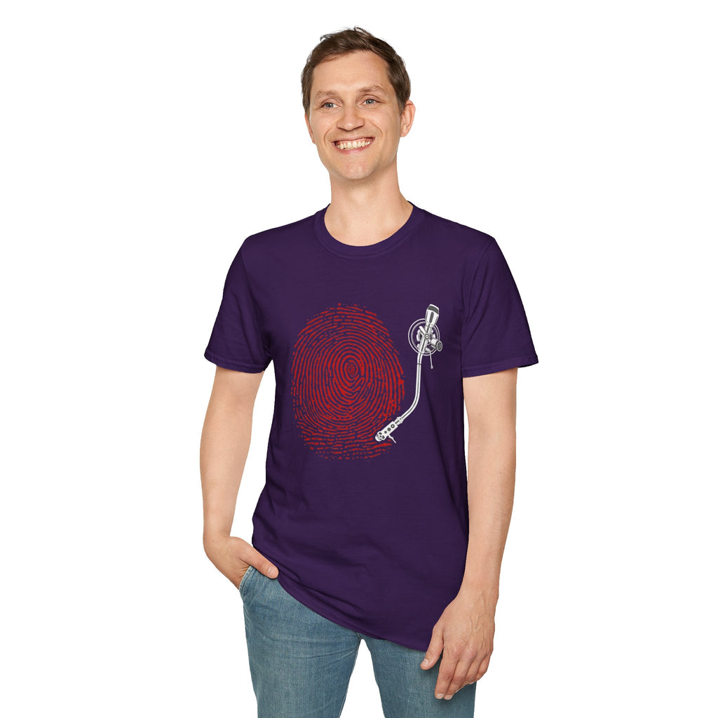 Fingerprint Turntable — T-Shirt