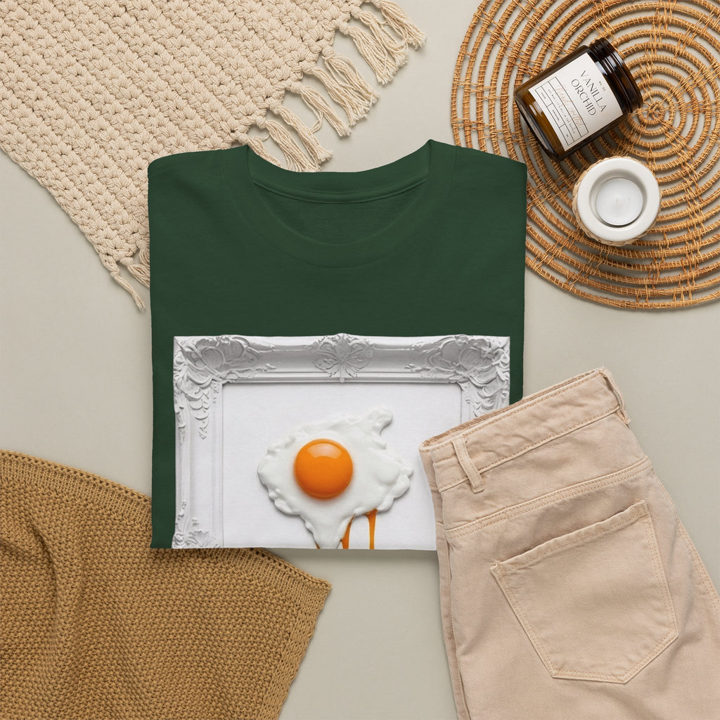 Artful Drip Fried Egg — T‑Shirt