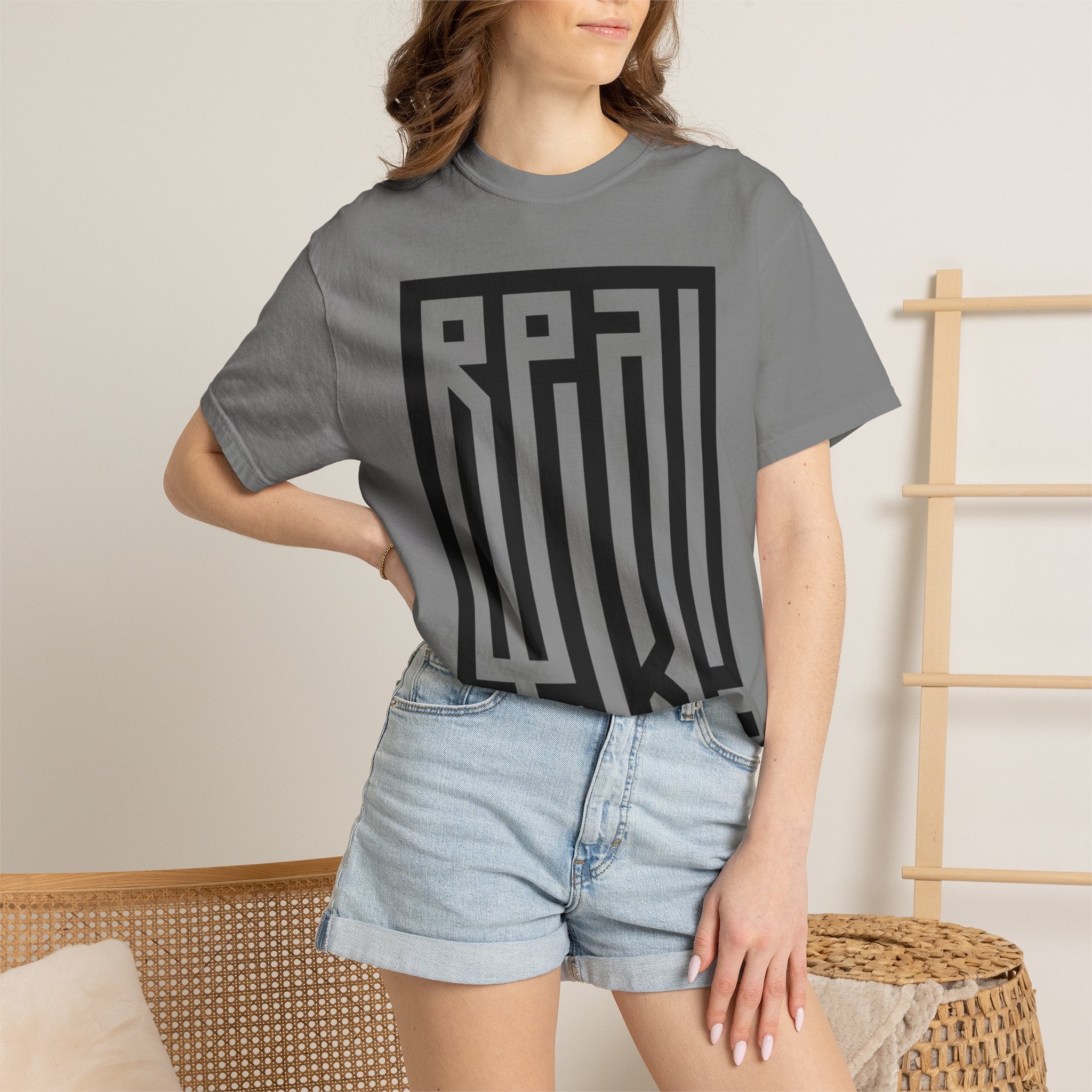 'Real/Fake' — T-Shirt