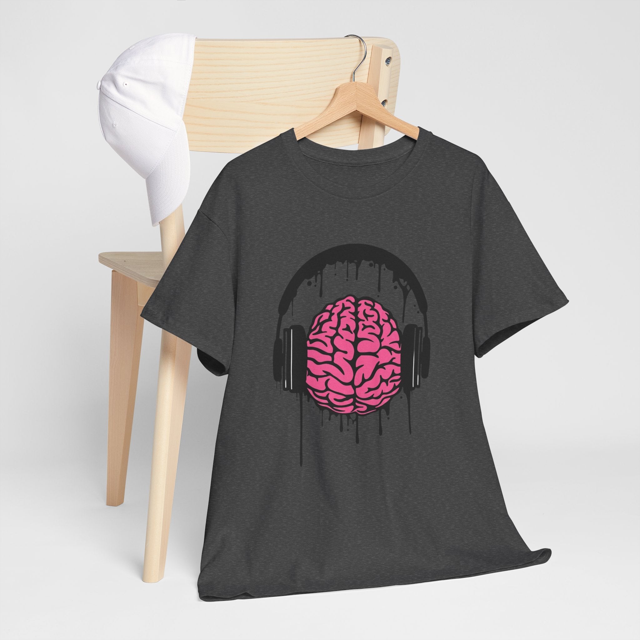 Music Lover Dripping Brain — T-Shirt