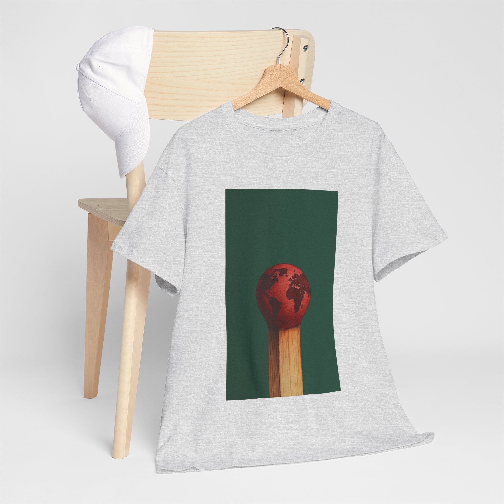 Matchstick Earth — T‑Shirt