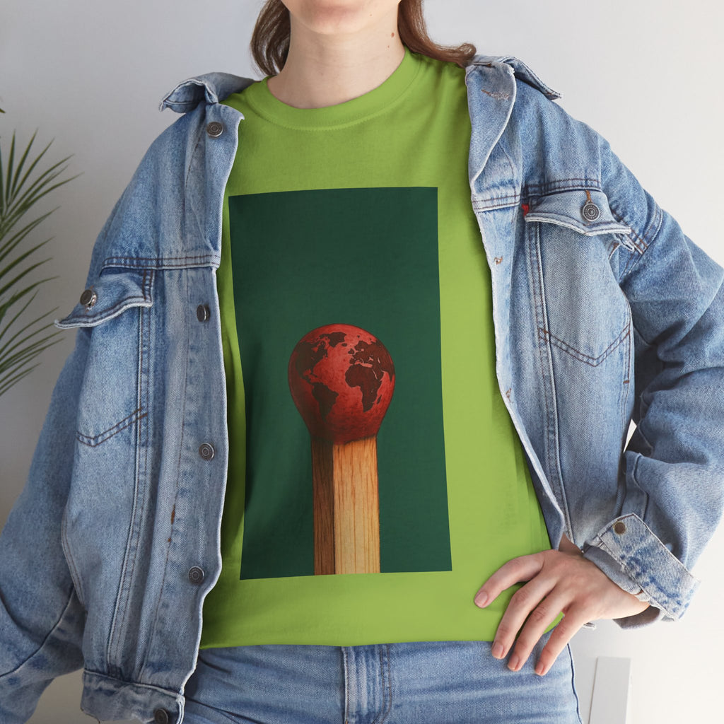 Matchstick Earth — T‑Shirt