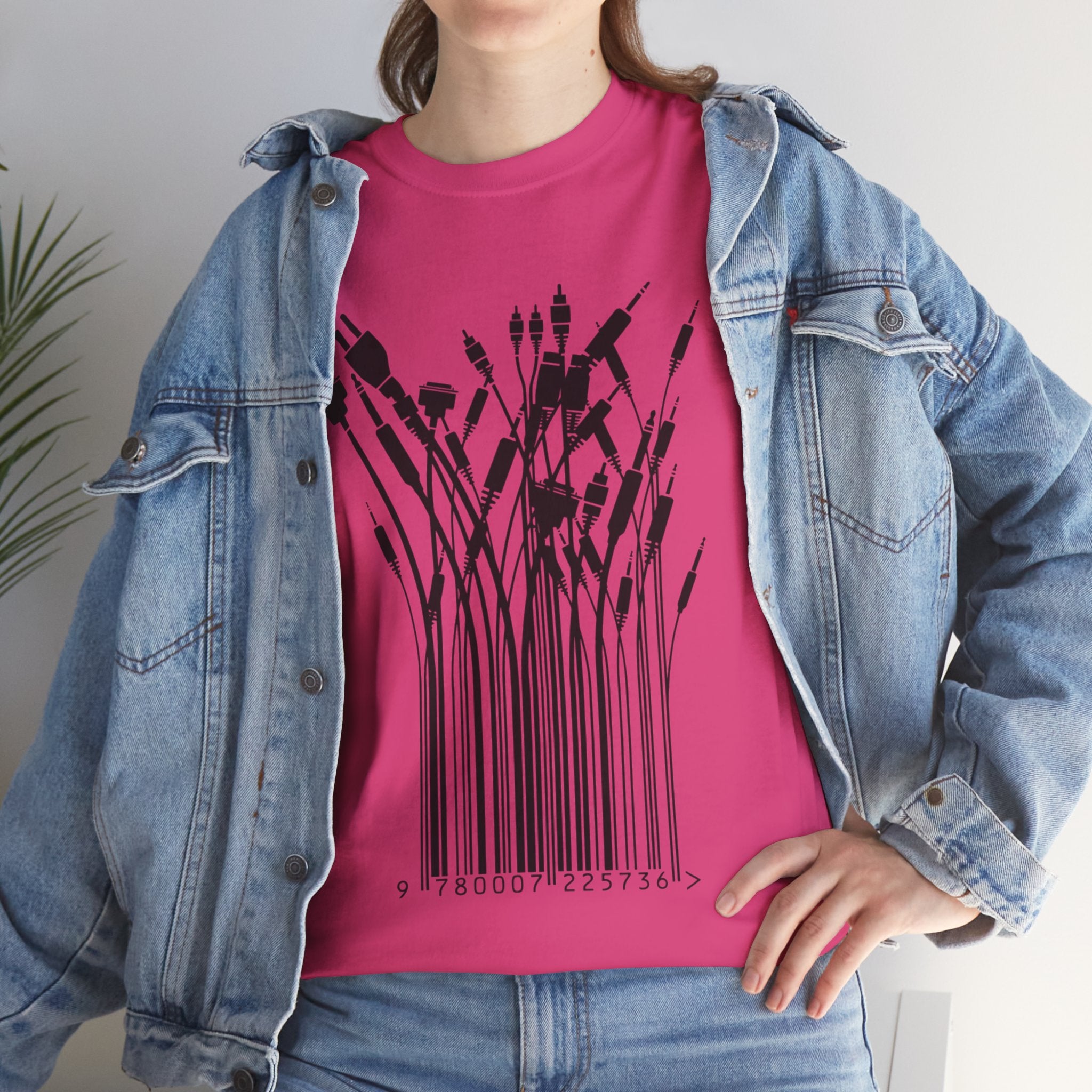 Barcode Wildflowers — T-Shirt