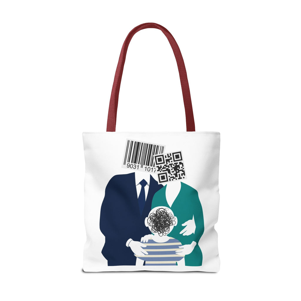 Barcode Family Portrait Tote Bag