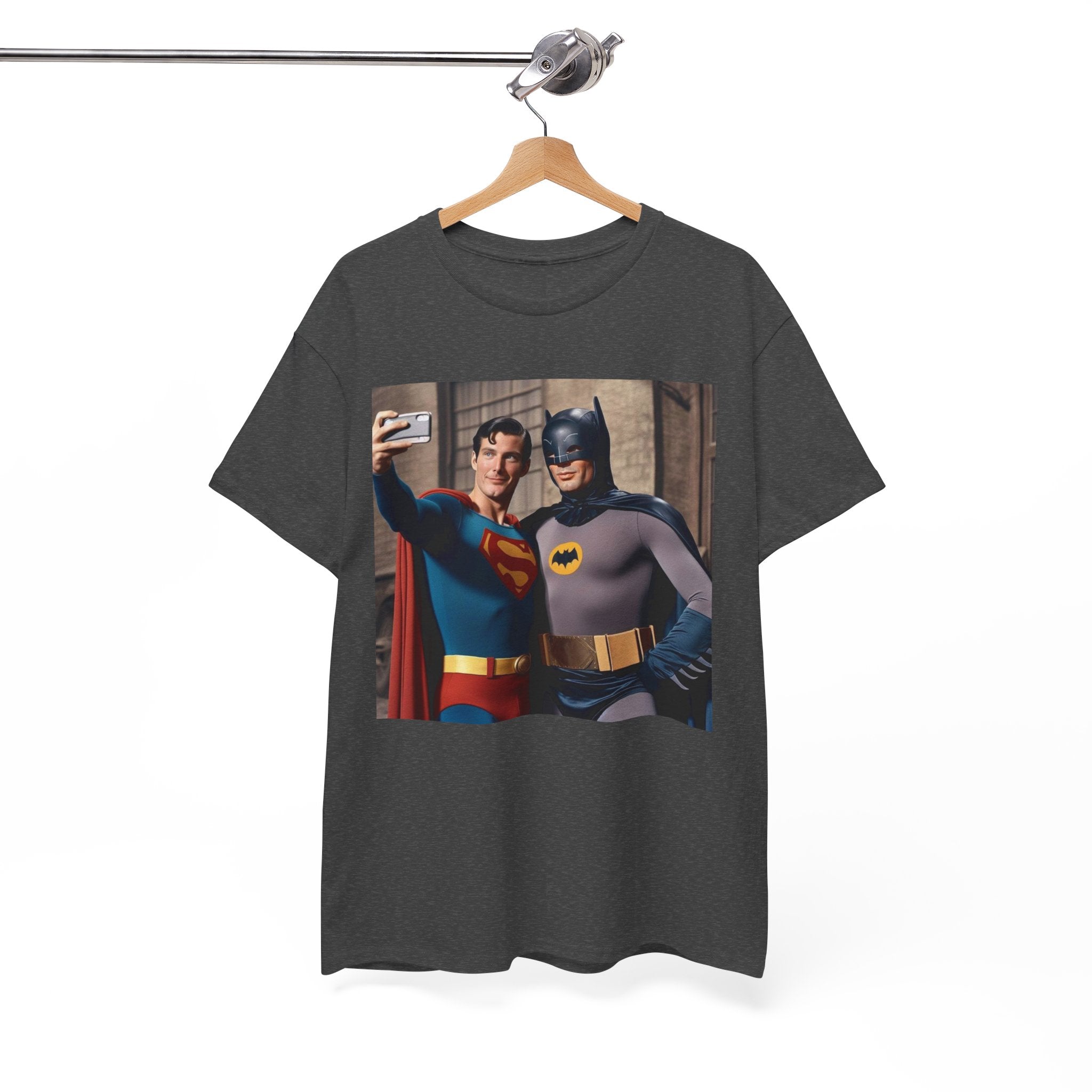 Retro Superhero Selfie - T shirt