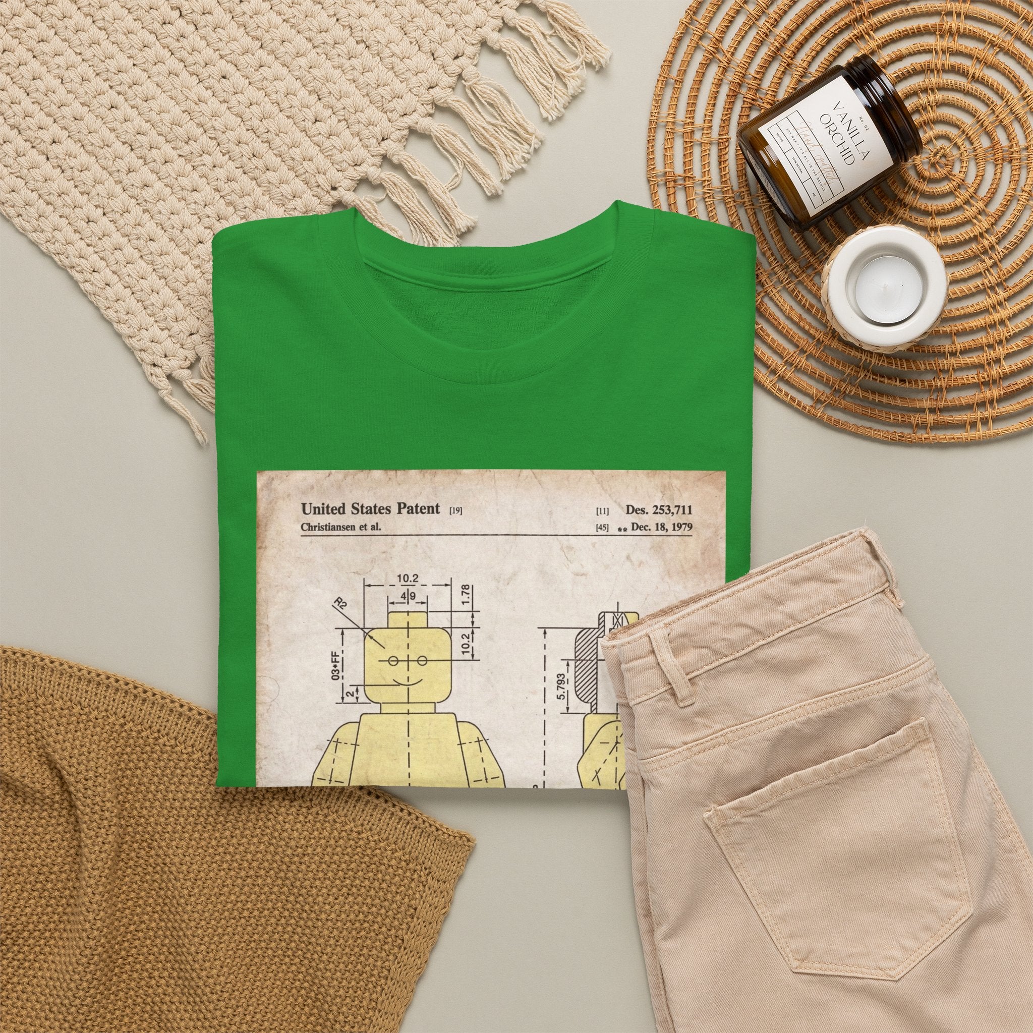 Lego Minifigure Patent — T‑Shirt