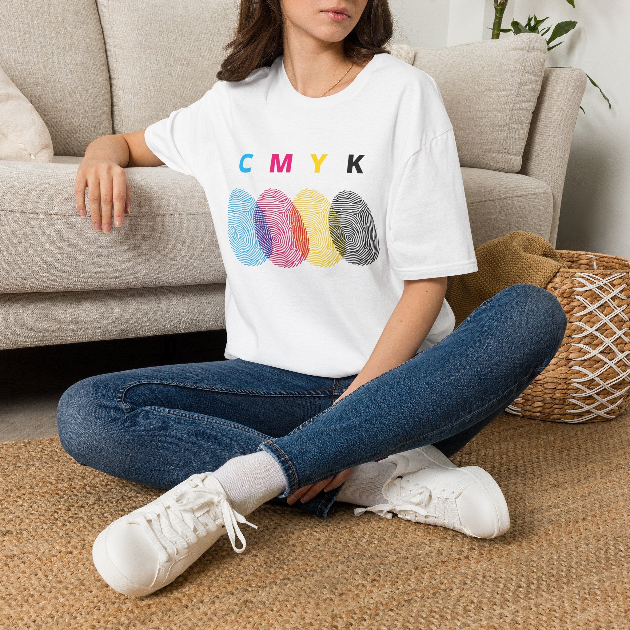 CMYK Fingerprint — T-Shirt