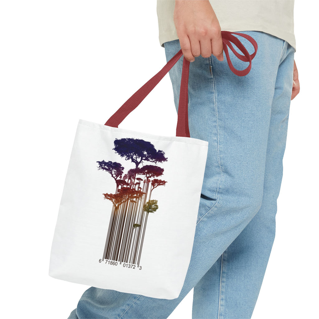 Barcode Forest — Tote Bag