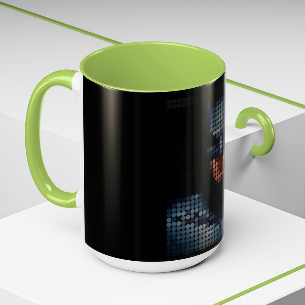 Pixel Art Dark Knight — Coffee Mug