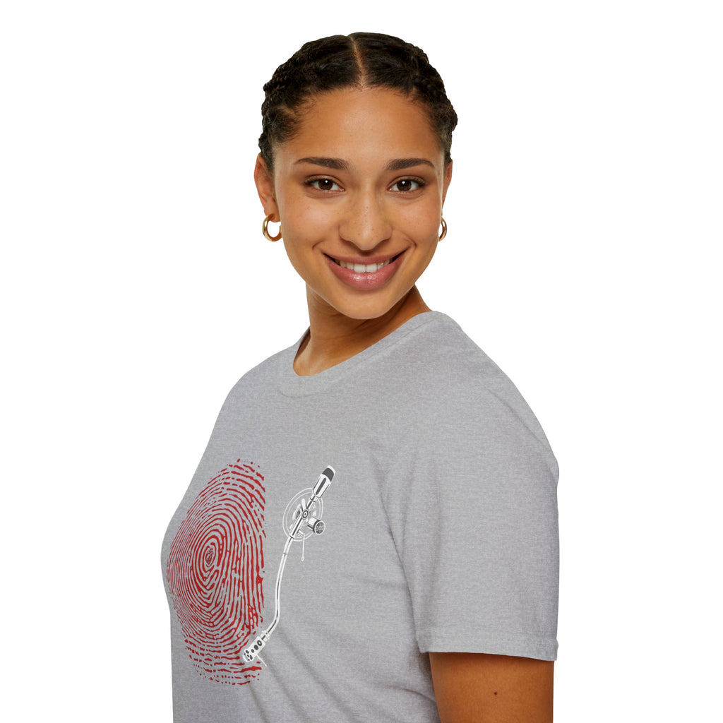 Fingerprint Turntable — T-Shirt