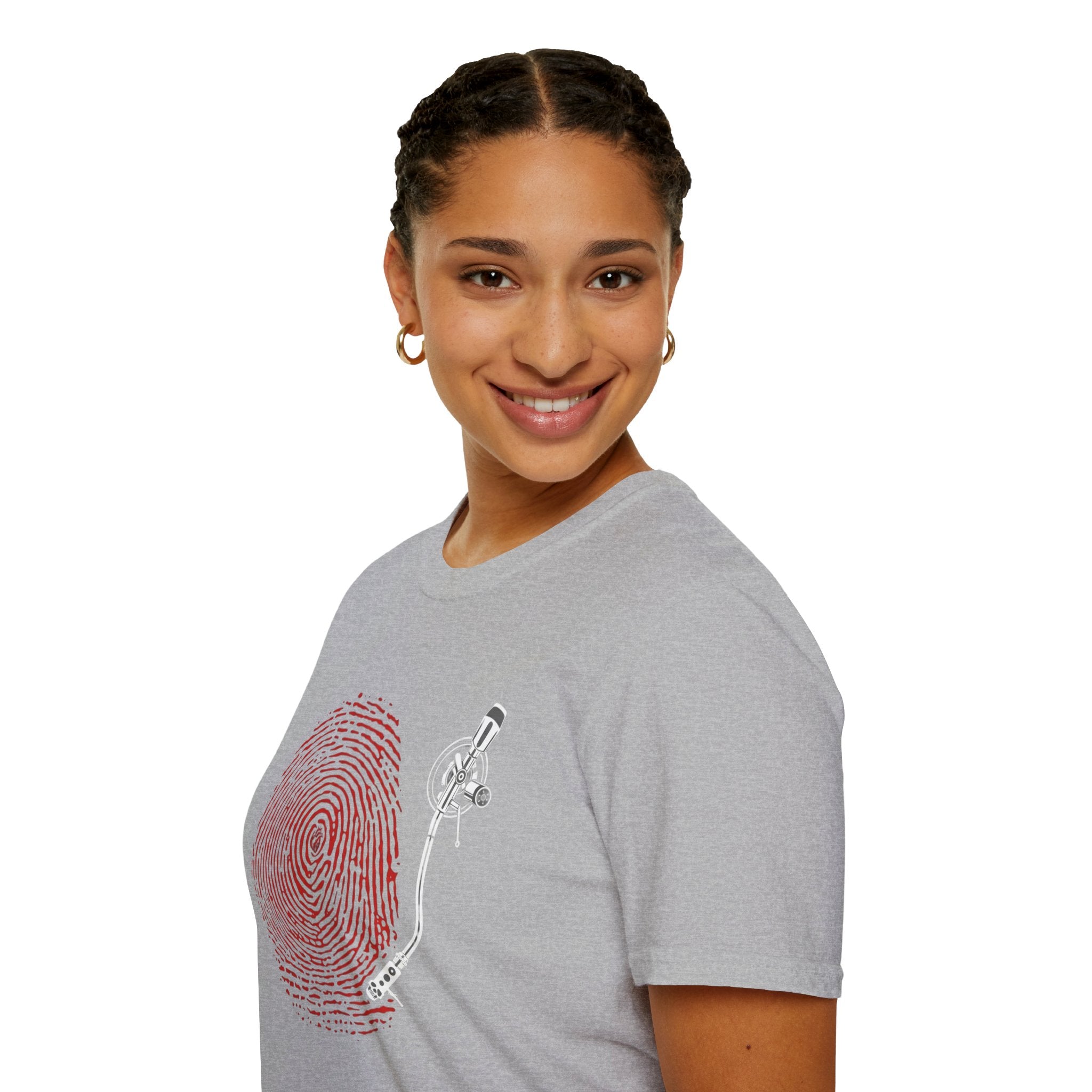 Fingerprint Turntable — T-Shirt