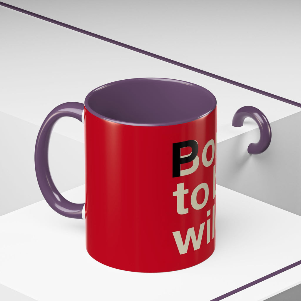 Born to Be Wild Mug – Born to Be Wild red rock typography mug.