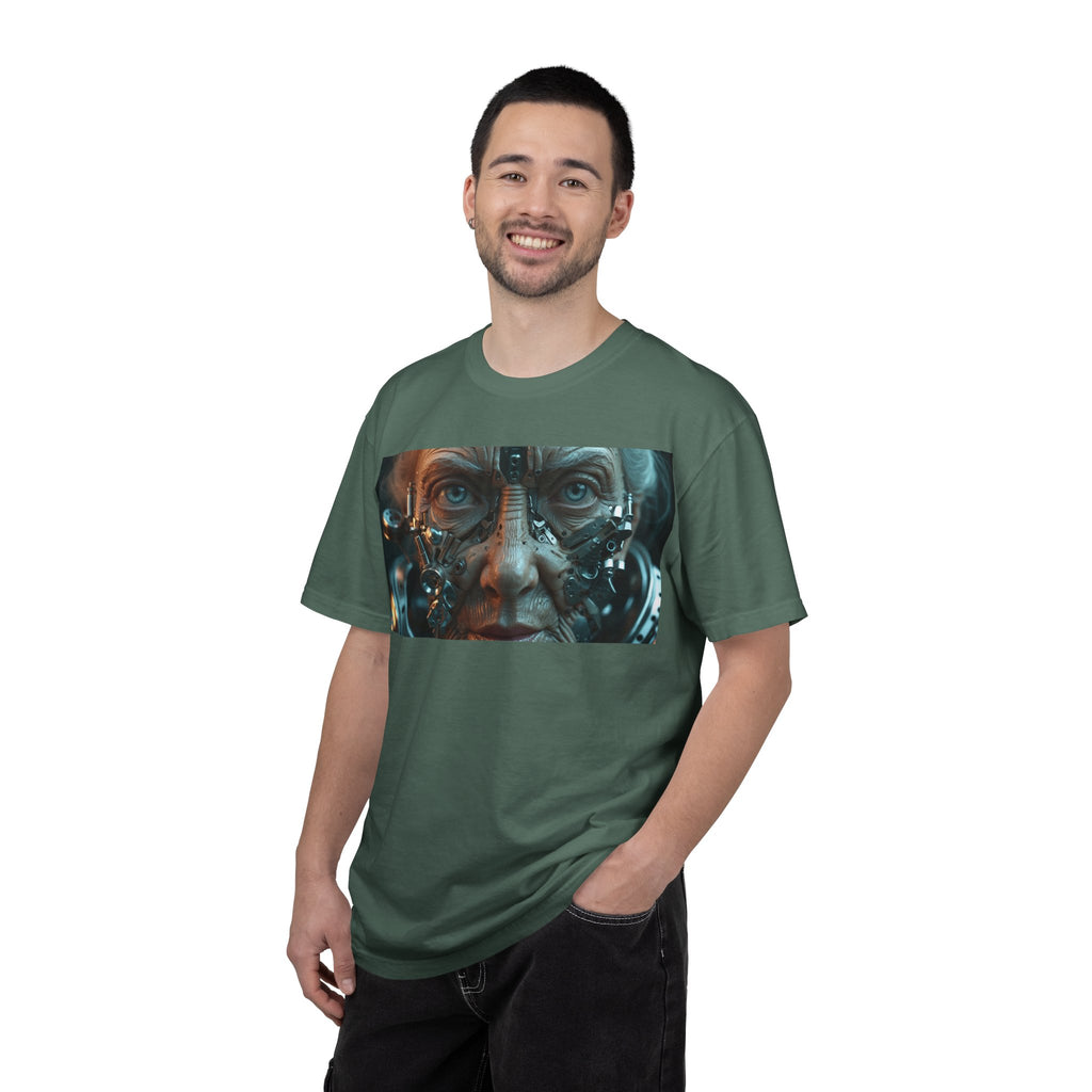 Cybernetic Old Face —T‑Shirt