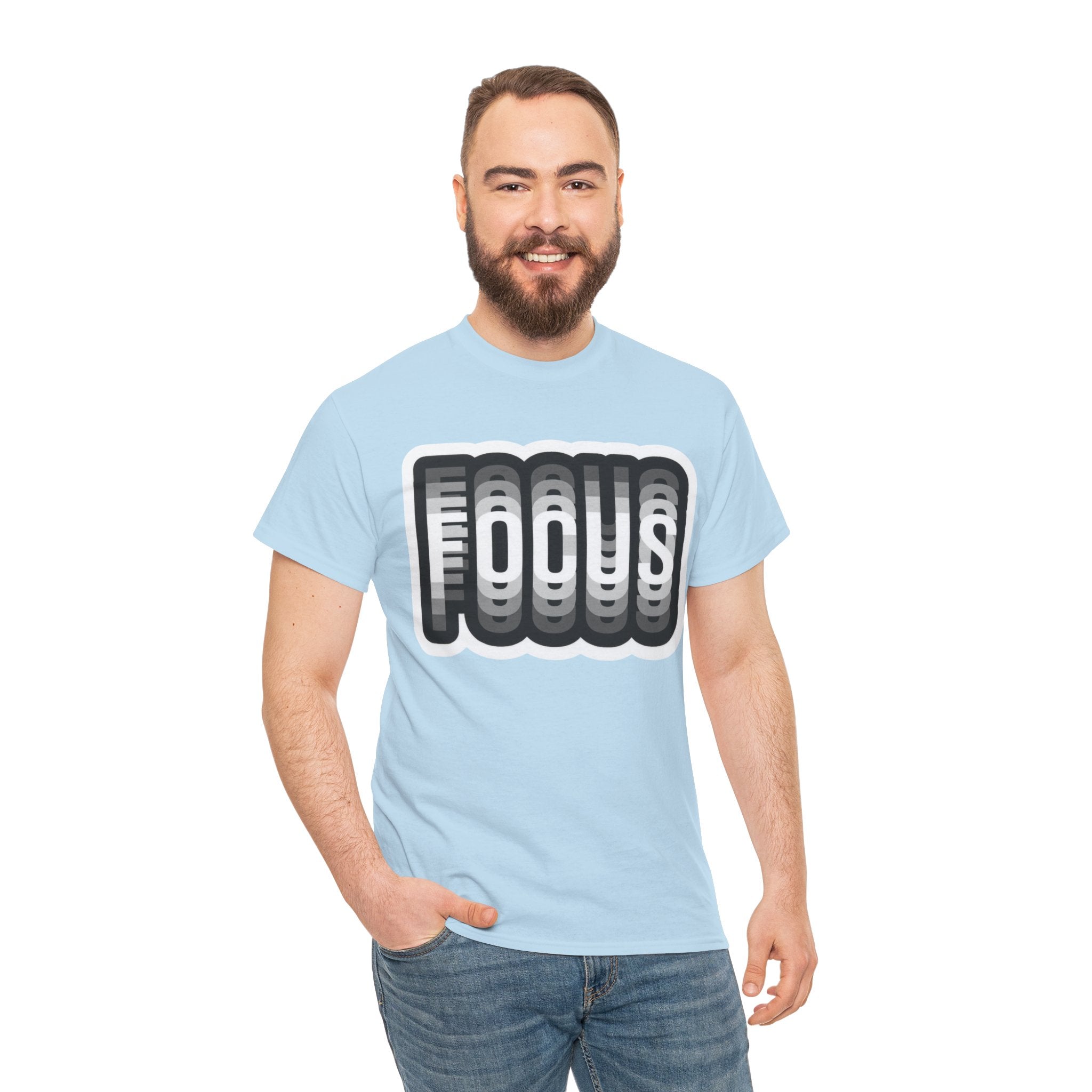 Focus Optical Illusion — T Shirt