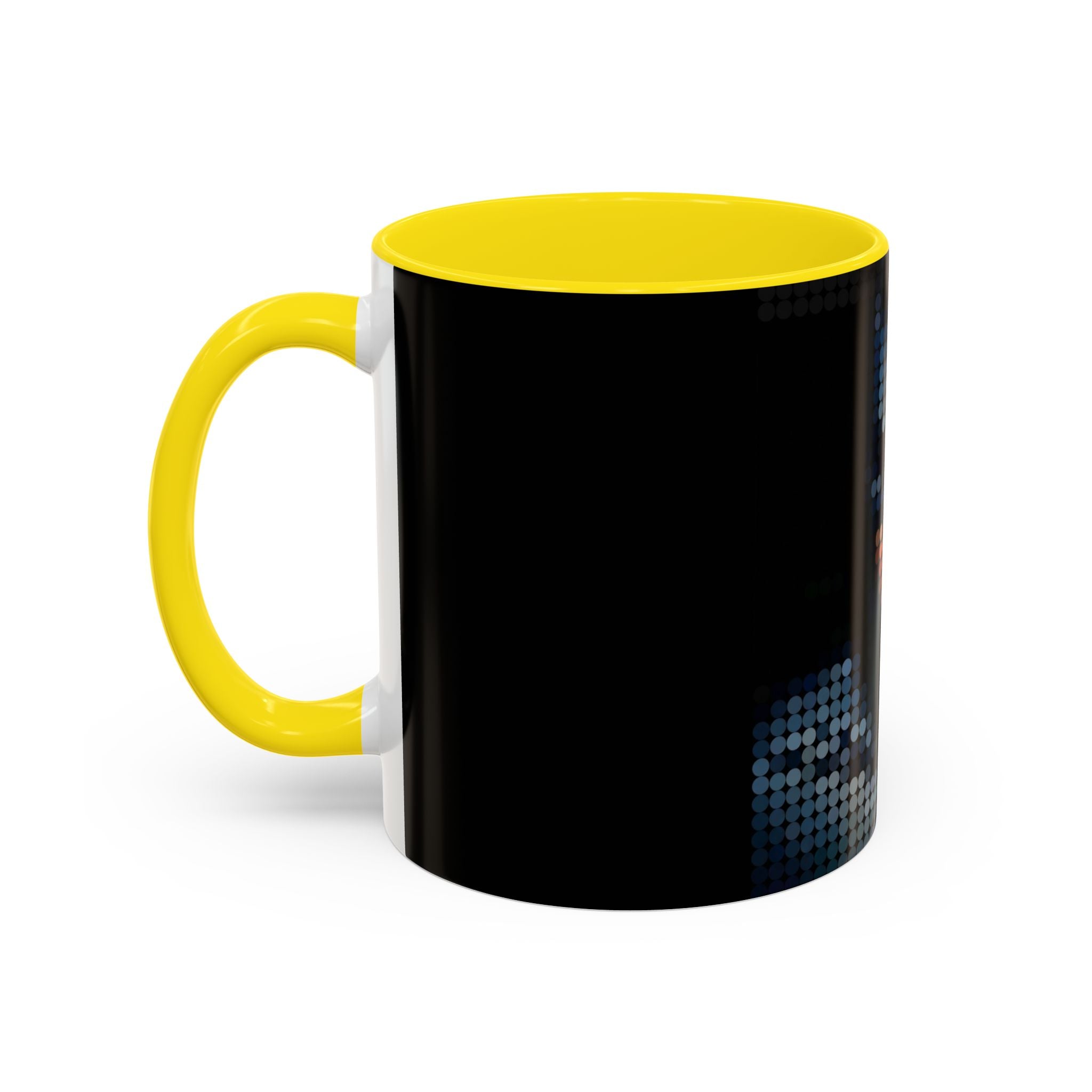 Pixel Art Dark Knight — Coffee Mug