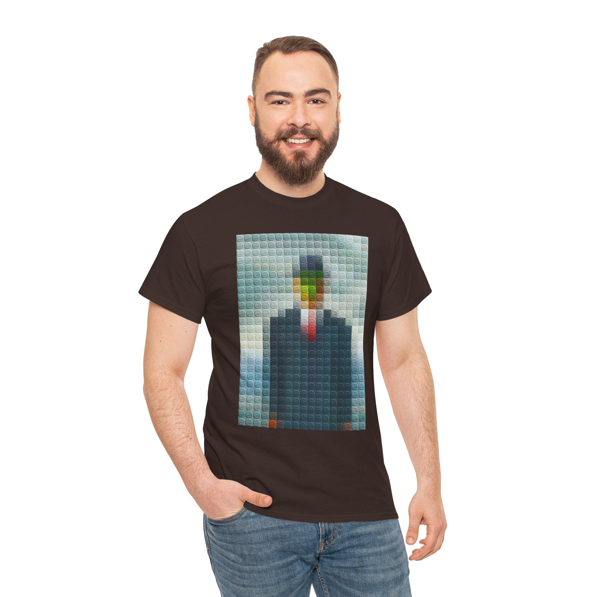 Surreal Pixelated Man - T-Shirt