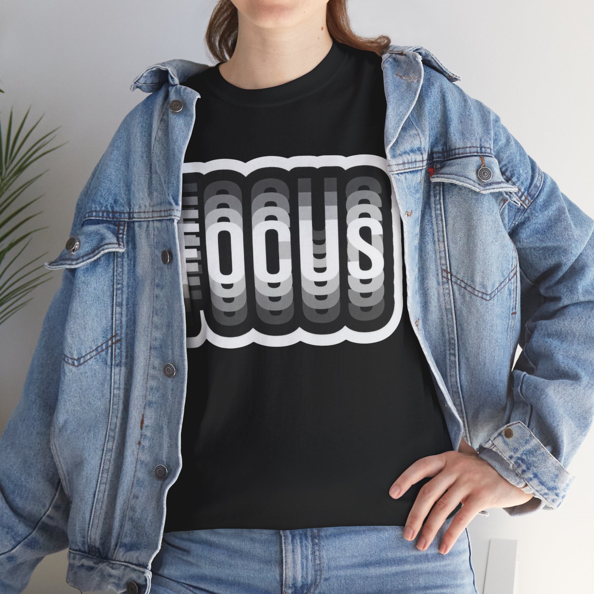 Focus Optical Illusion — T Shirt