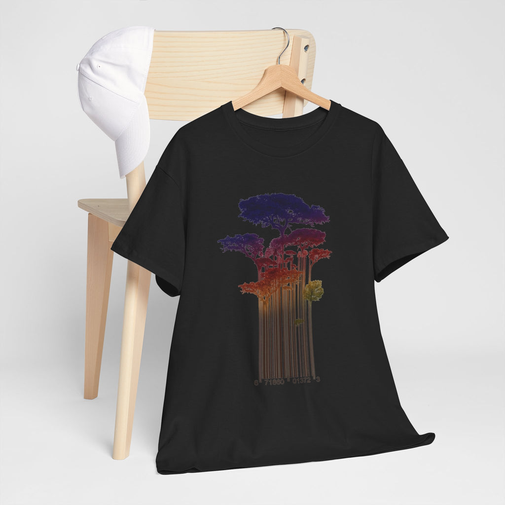 Barcode Forest T‑Shirt