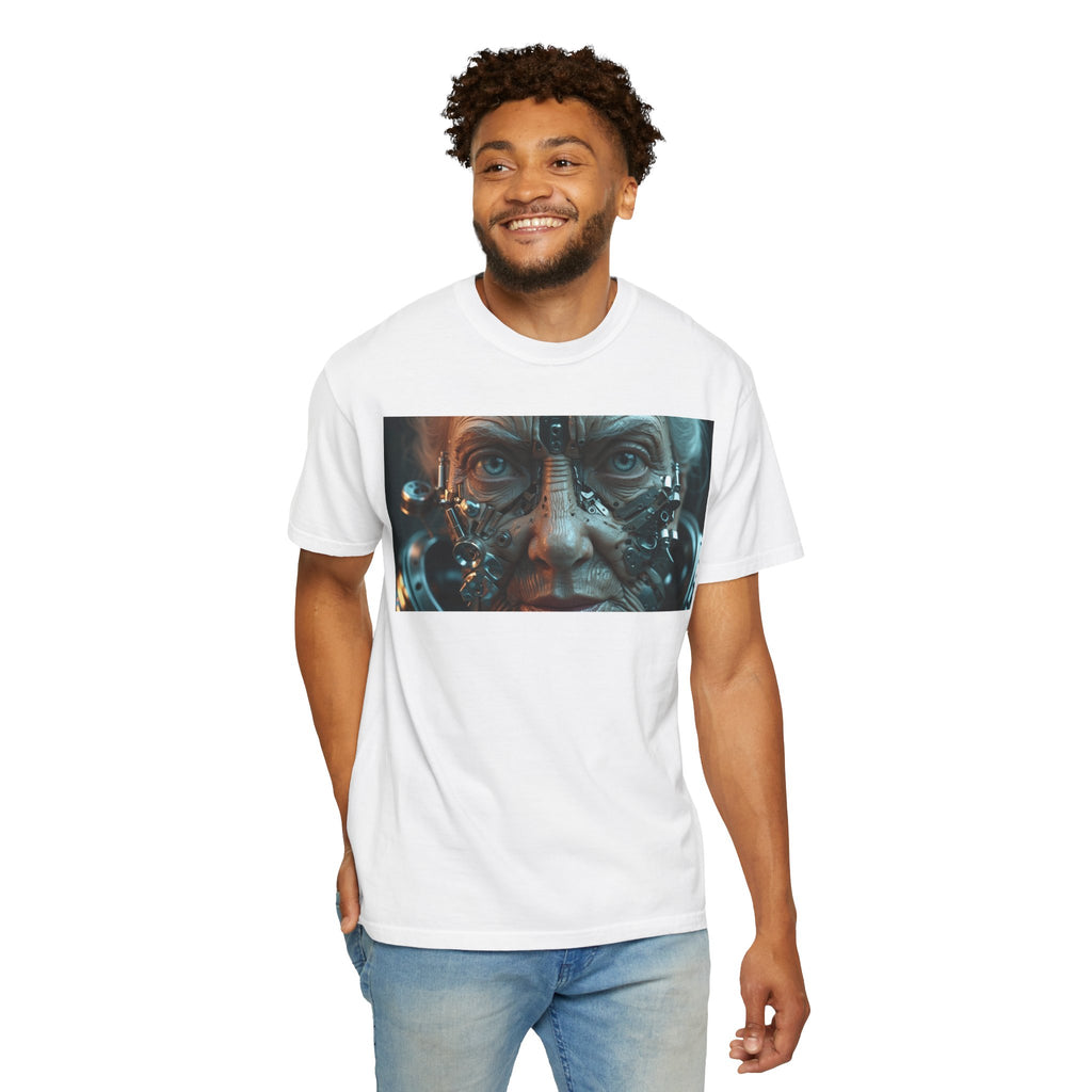 Cybernetic Old Face —T‑Shirt