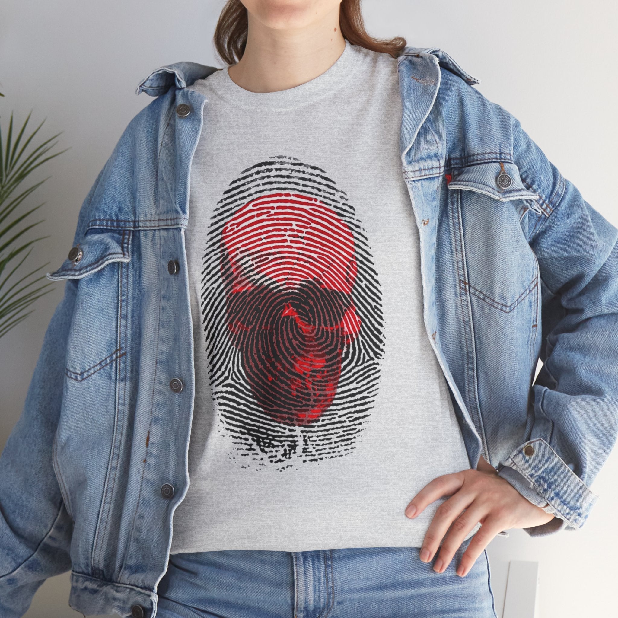 Skull Fingerprint — T-Shirt