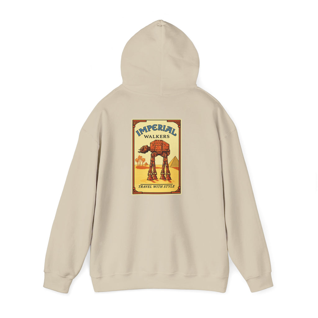Star Wars Imperial Walker Hoodie – camel vintage pack sweatshirt.