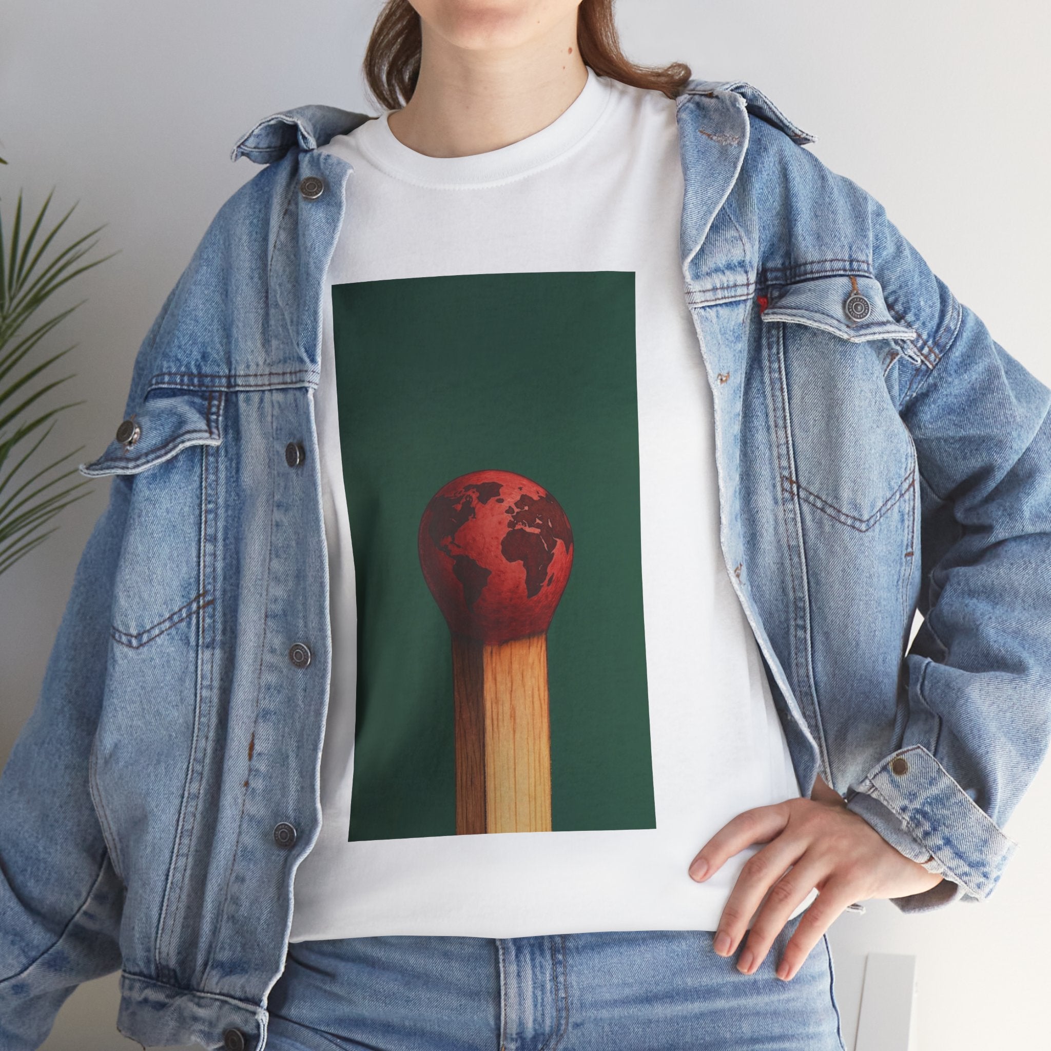 Matchstick Earth — T‑Shirt