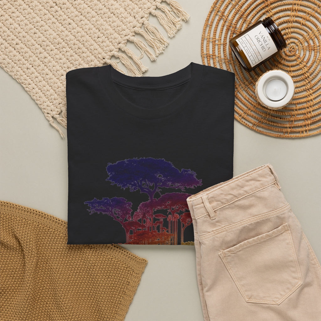 Barcode Forest T‑Shirt