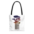 Barcode Forest — Tote Bag