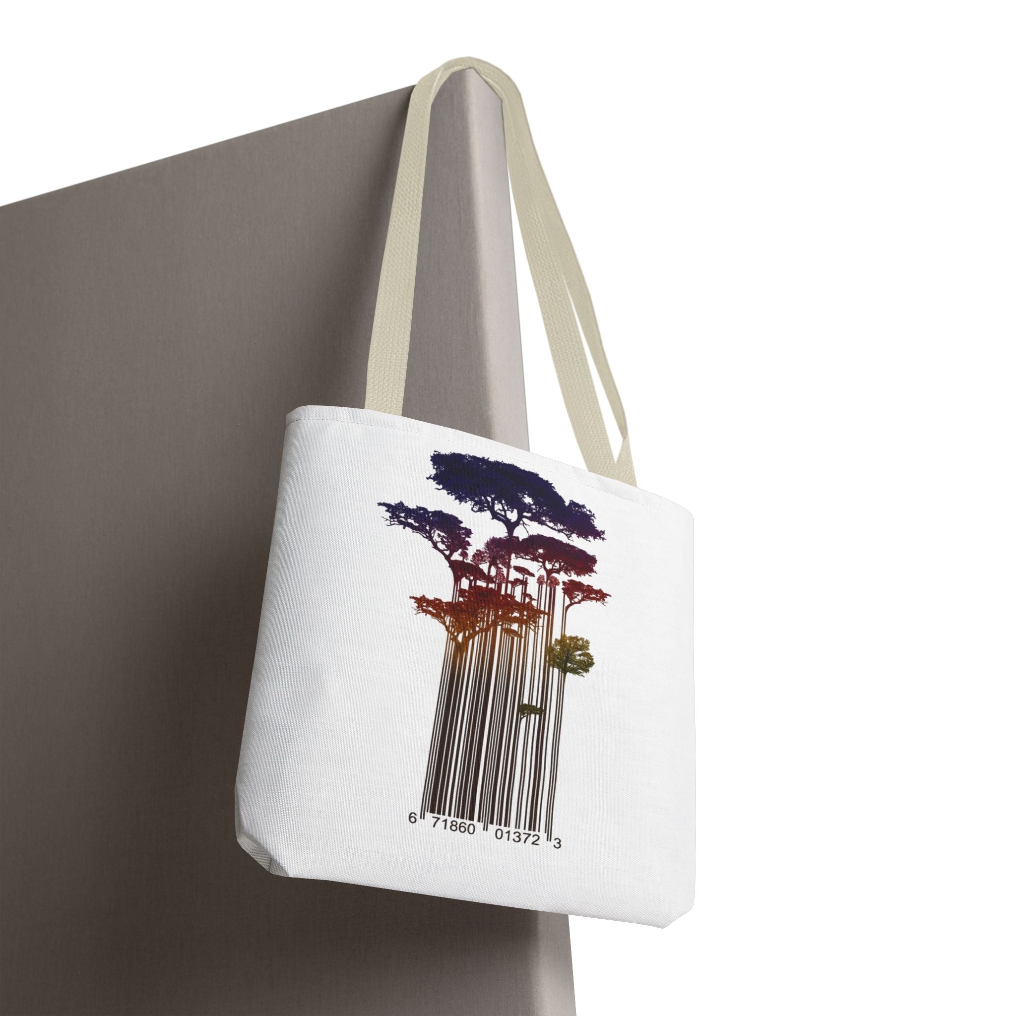 Barcode Forest — Tote Bag