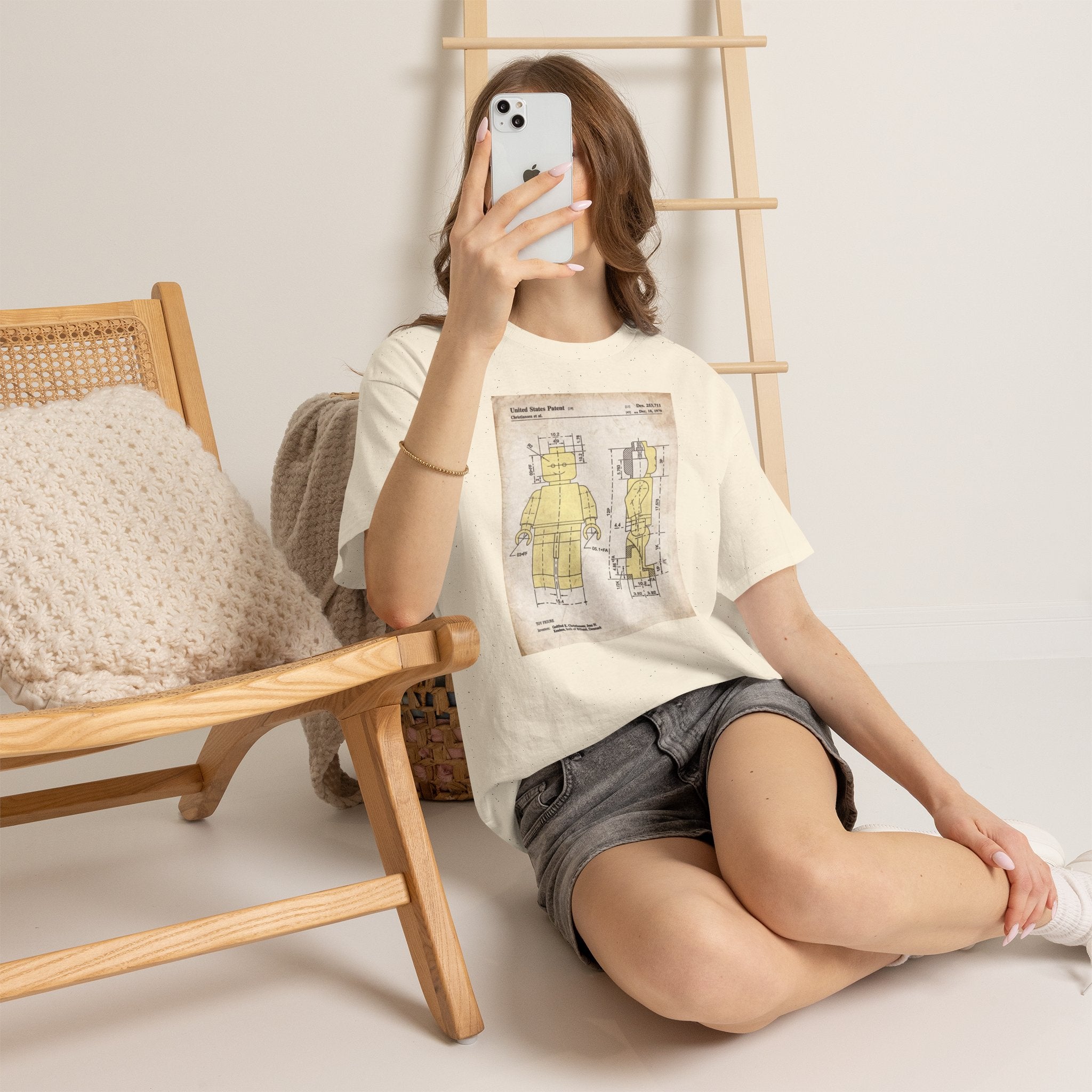 Lego Minifigure Patent — T‑Shirt