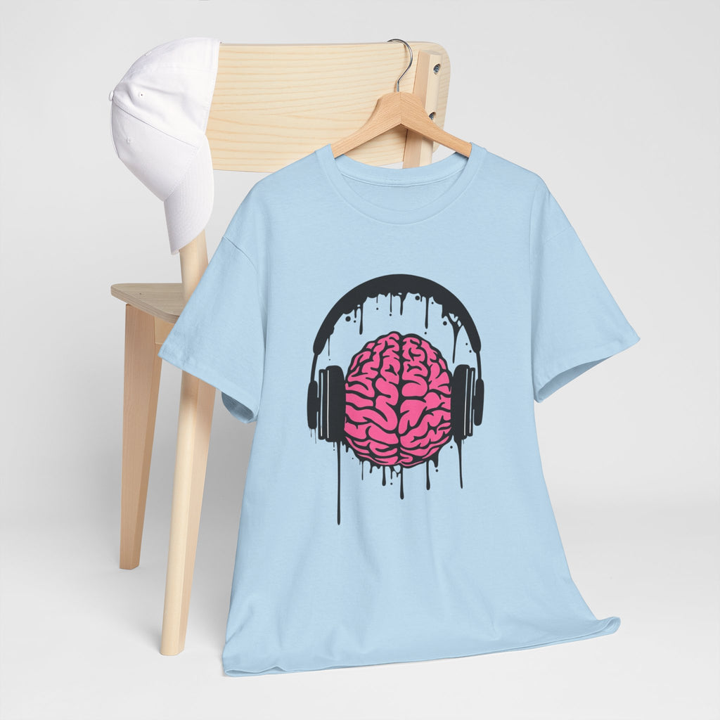 Music Lover Dripping Brain — T-Shirt