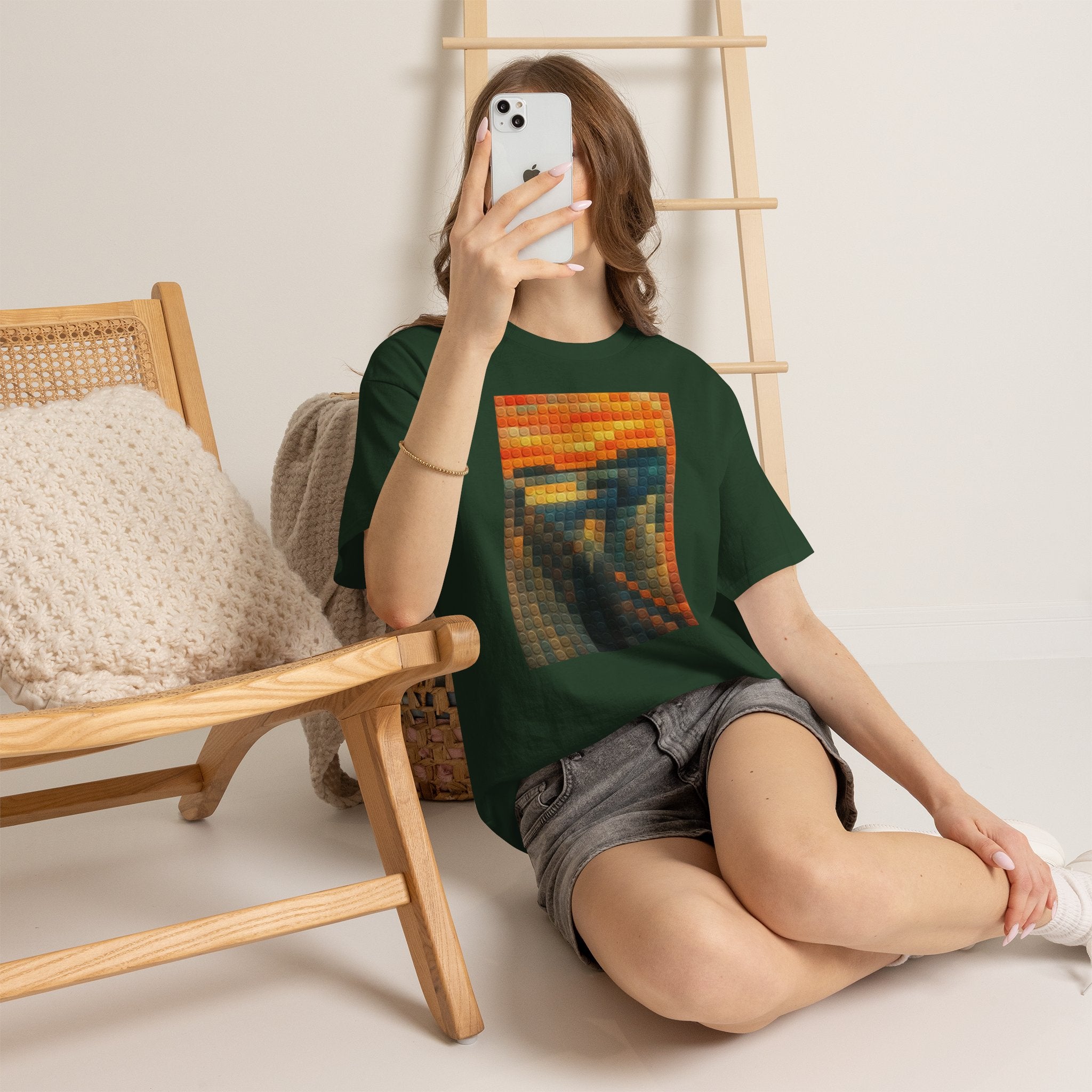 Pixelated Scream — T-Shirt