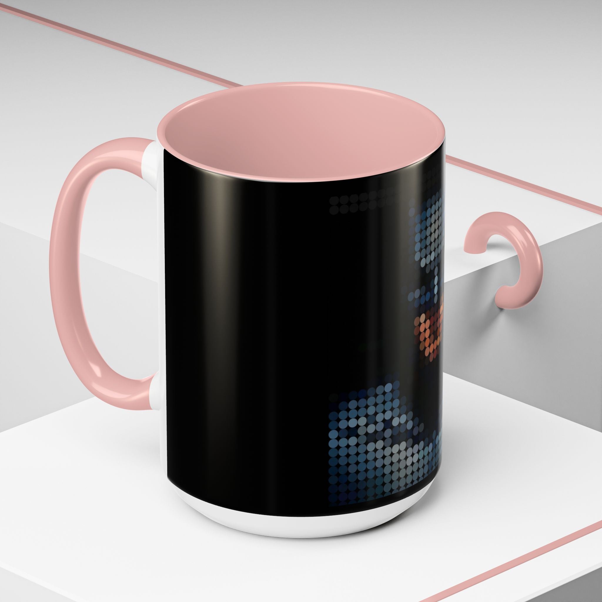 Pixel Art Dark Knight — Coffee Mug