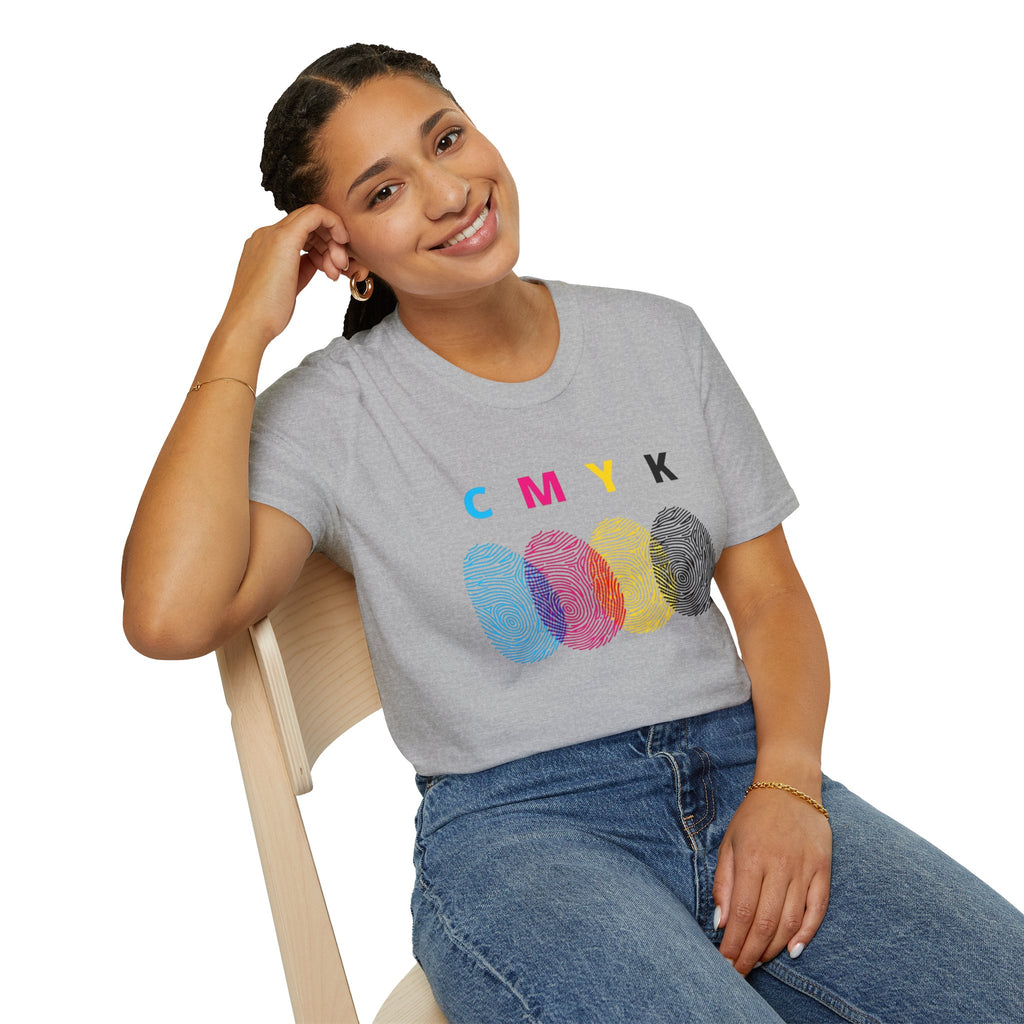 CMYK Fingerprint — T-Shirt
