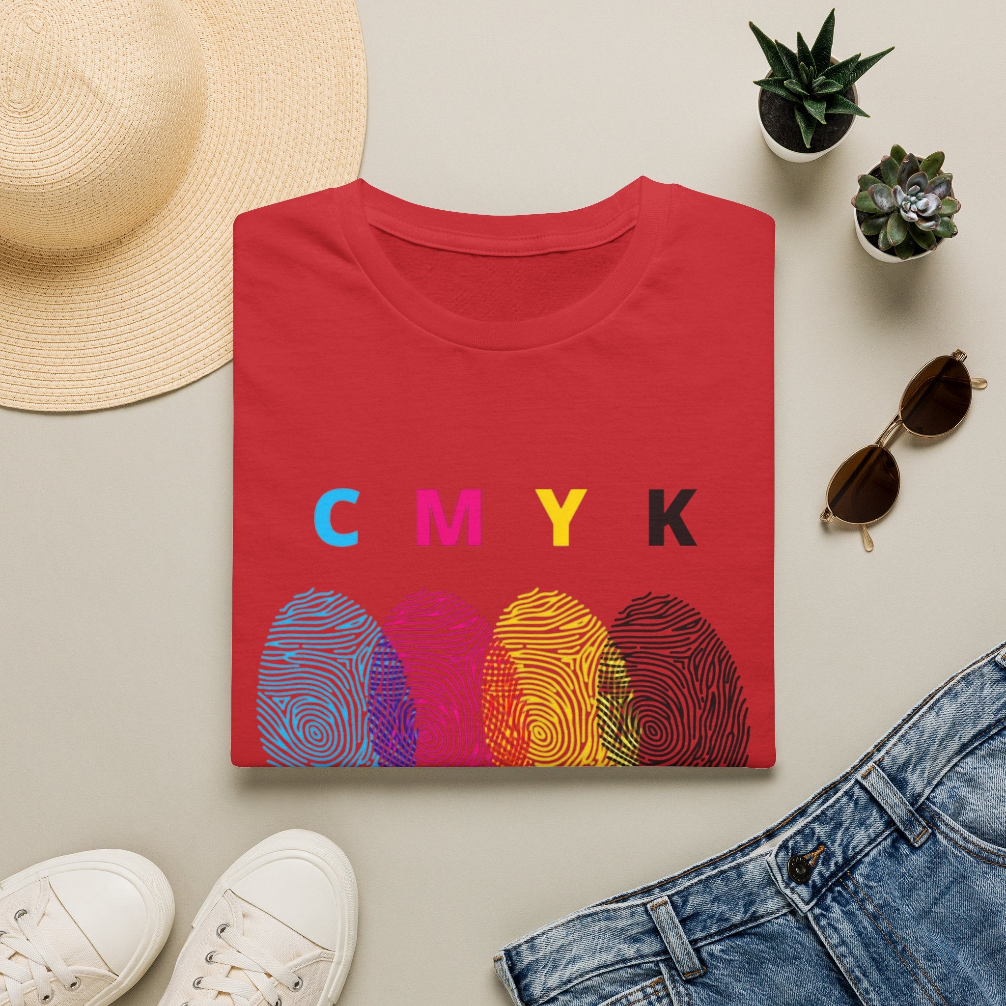CMYK Fingerprint — T-Shirt